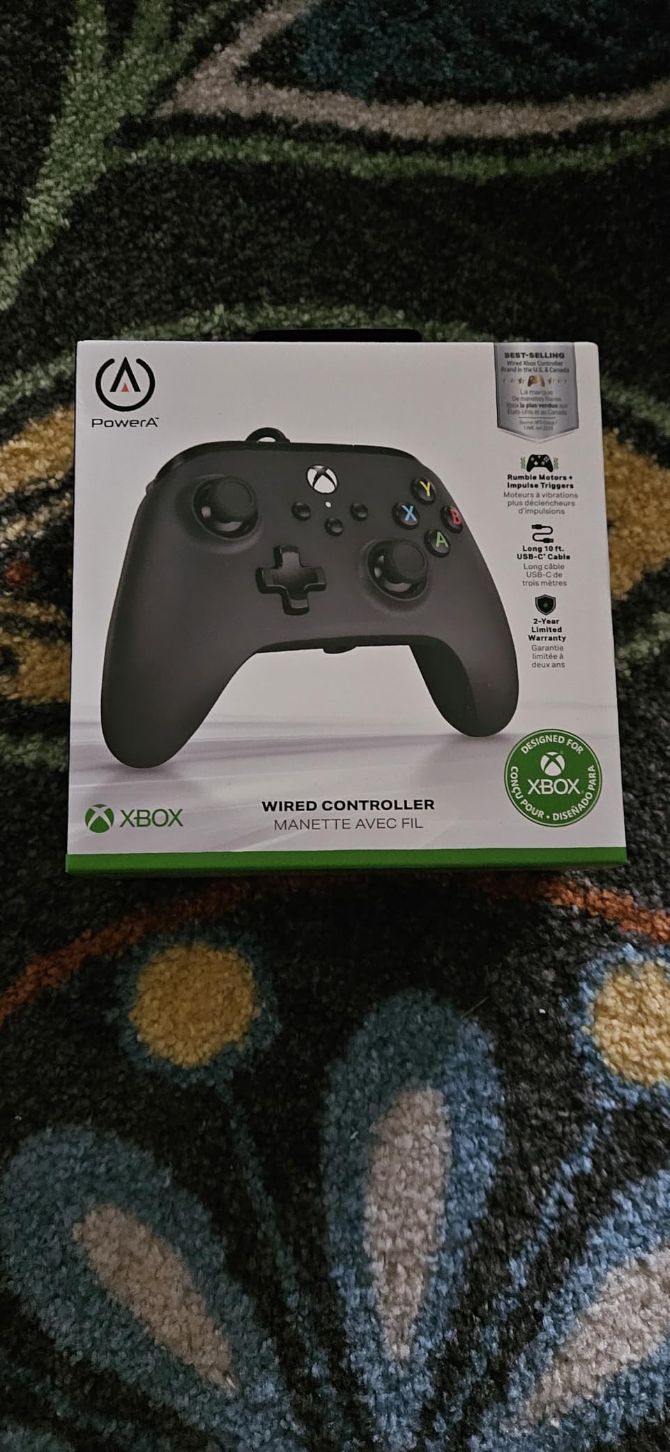 PowerA Wired Controller For Xbox Series X|S - Black, Gamepad, Video Game Controller Works with Xbox One Customer Review PowerA Wired Controller For Xbox Series X|S - Black, Gamepad, Video Game Controller Works with Xbox One - Customer Photo 2