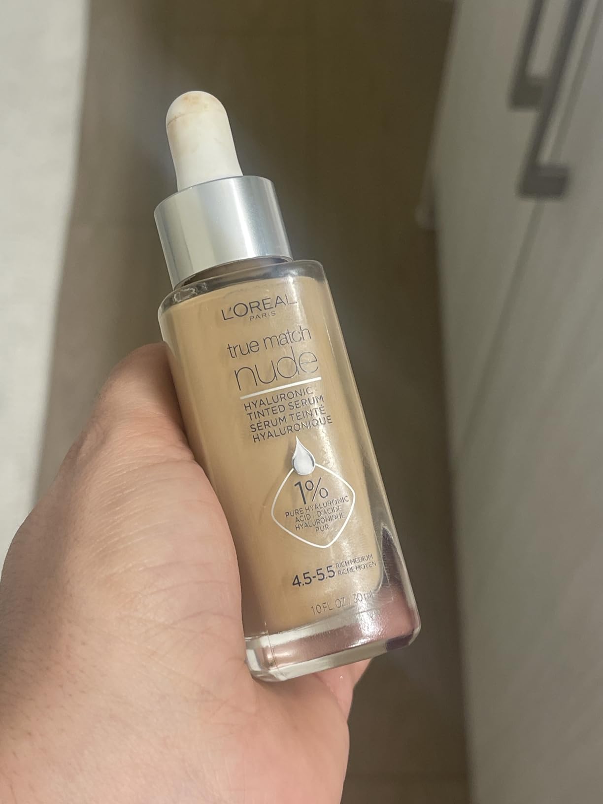 L'Oreal Paris True Match Nude Hyaluronic Tinted Serum Foundation with 1% Hyaluronic Acid customer photo 2