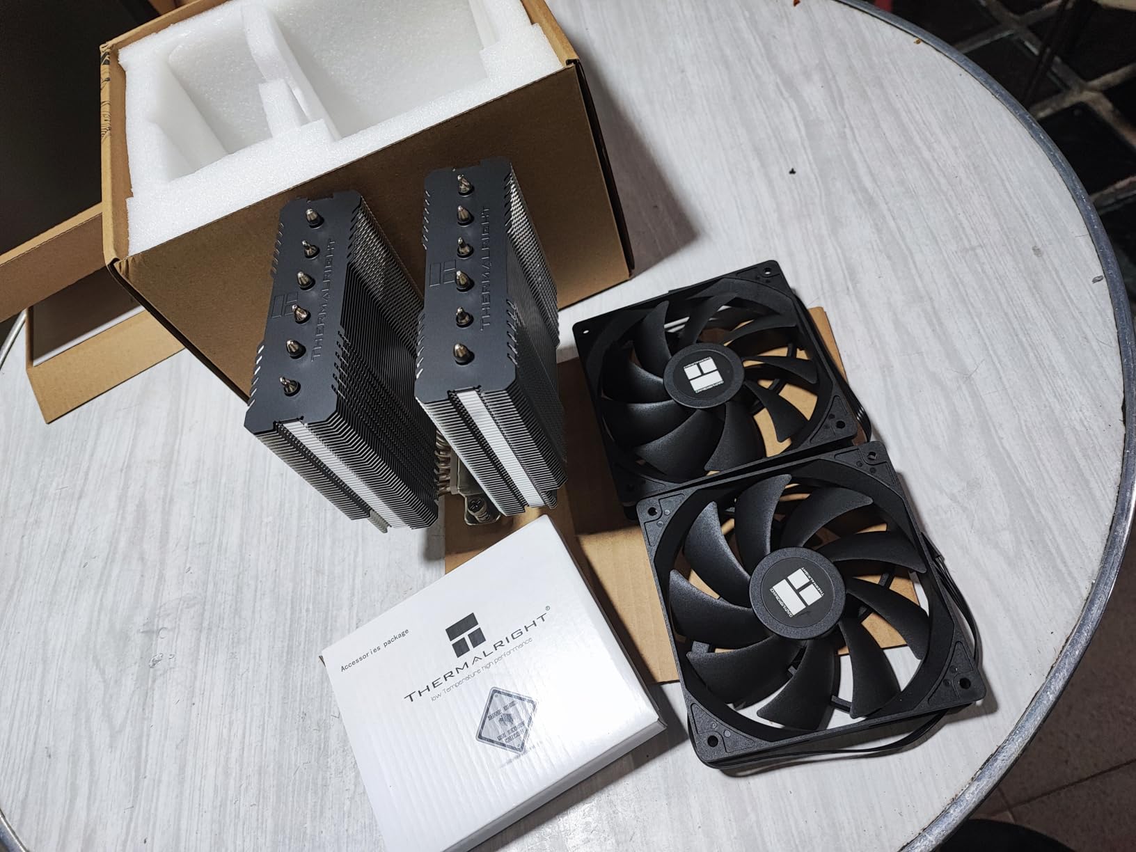 Thermalright Peerless Assassin 120 SE CPU Cooler, 6 Heat Pipes AGHP Technology, Dual 120mm PWM Fans, 1550RPM Speed, for AMD:AM4 AM5/Intel LGA 1700/1150/1151/1200/1851,PC Cooler - Customer Photo 1