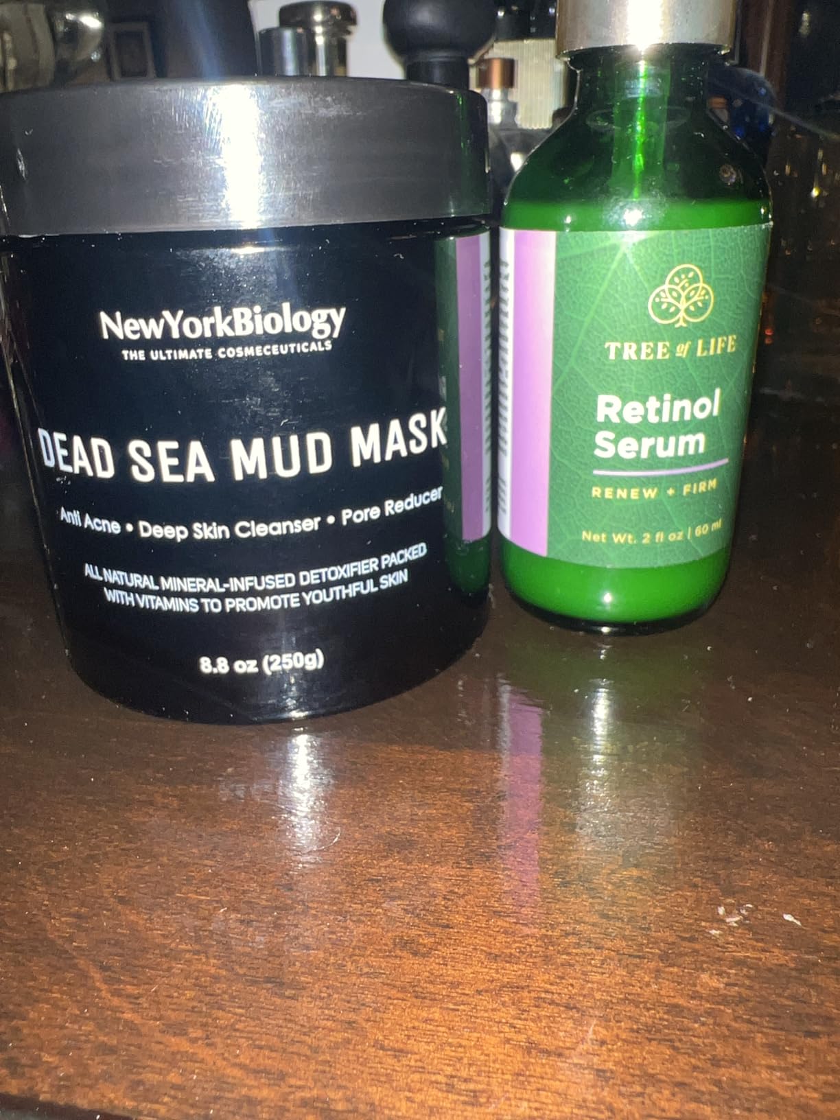 New York Biology Dead Sea Mud Mask for Face, Body | with Stem Cell and Collagen | Spa Quality Pore Refiner for Oily Skin | Natural Skincare for Women, Men | Tighten Skin | 4 oz customer photo 2