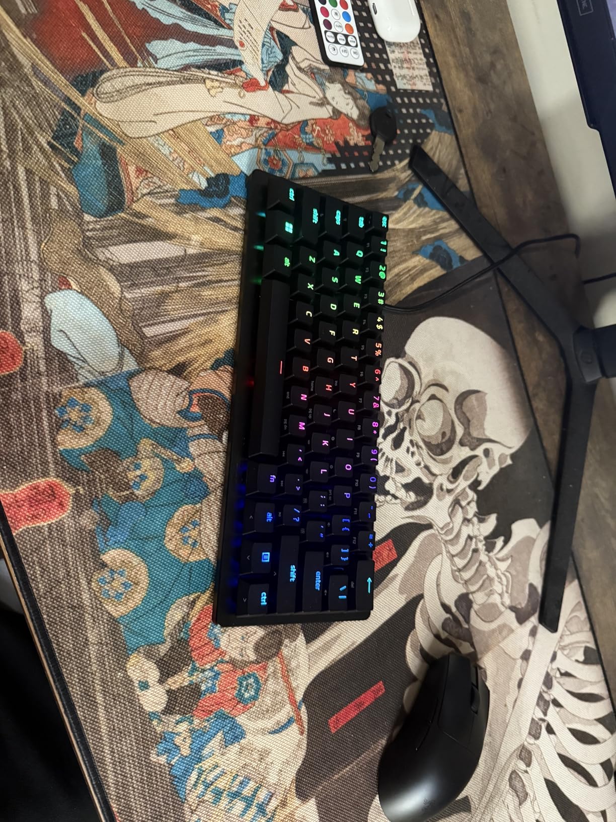 Razer Huntsman V3 Pro Esports Gaming Keyboard: Analog Optical Switches - Razer Snap Tap - Rapid Trigger - Adjustable Actuation - Media Keys & Dial - Doubleshot PBT Keycaps - Wrist Rest - Black Customer Review Razer Huntsman V3 Pro Esports Gaming Keyboard: Analog Optical Switches - Razer Snap Tap - Rapid Trigger - Adjustable Actuation - Media Keys & Dial - Doubleshot PBT Keycaps - Wrist Rest - Black - Customer Photo 1
