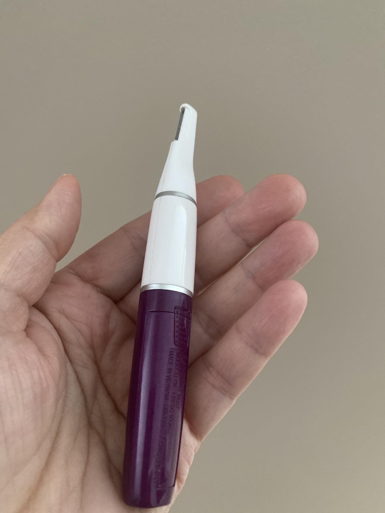 Conair All-in-1 Facial Hair Trimmer for Women, Perfect for Face, Ear/Nose and Eyebrows, Battery-Powered Customer Review Conair All-in-1 Facial Hair Trimmer for Women, Perfect for Face, Ear/Nose and Eyebrows, Battery-Powered - Customer Photo 1