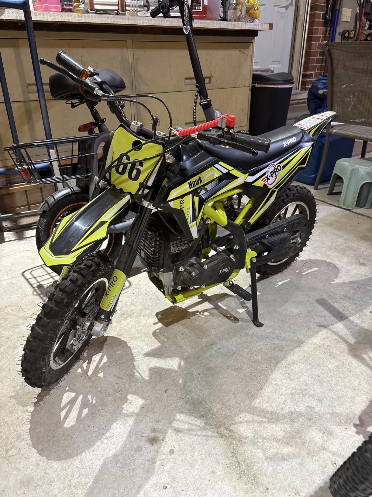 X-PRO Hawk Mini Dirt Bike, Gas Power 4 Stroke Dirt Bike! 40CC Pit Bike, Pull Start, 10 X-PRO Hawk Mini Dirt Bike, Gas Power 4 Stroke Dirt Bike! 40CC Pit Bike, Pull Start, 10