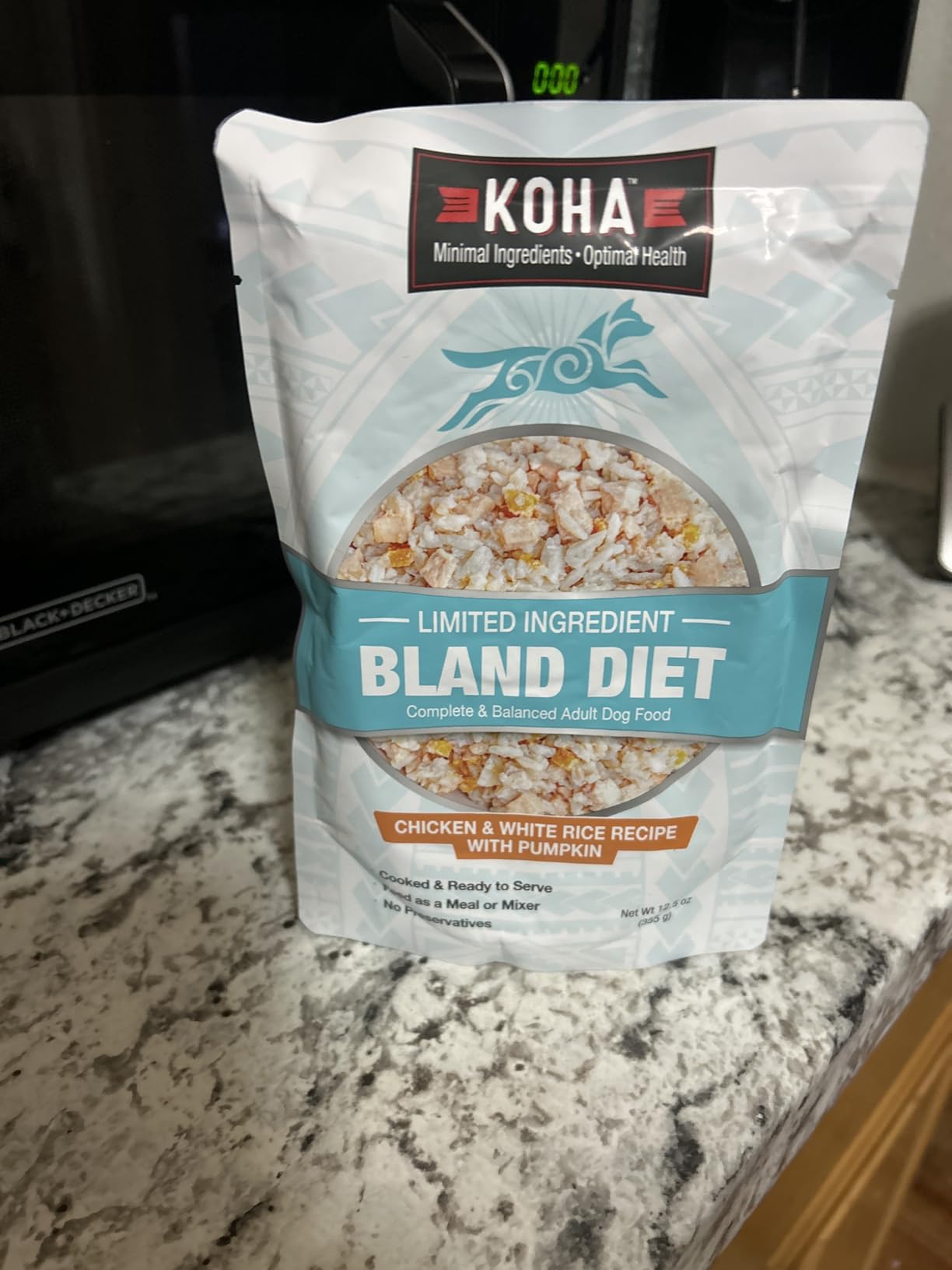 KOHA Limited Ingredient Bland Diet for Dogs, Chicken and White Rice Sensitive Stomach Wet Dog Food, Sold in Over 5,000 Vet Clinics & Pet Stores, Gentle Easy to Digest Bland Diet Dog Food, Pack of 6 - Customer Photo 1