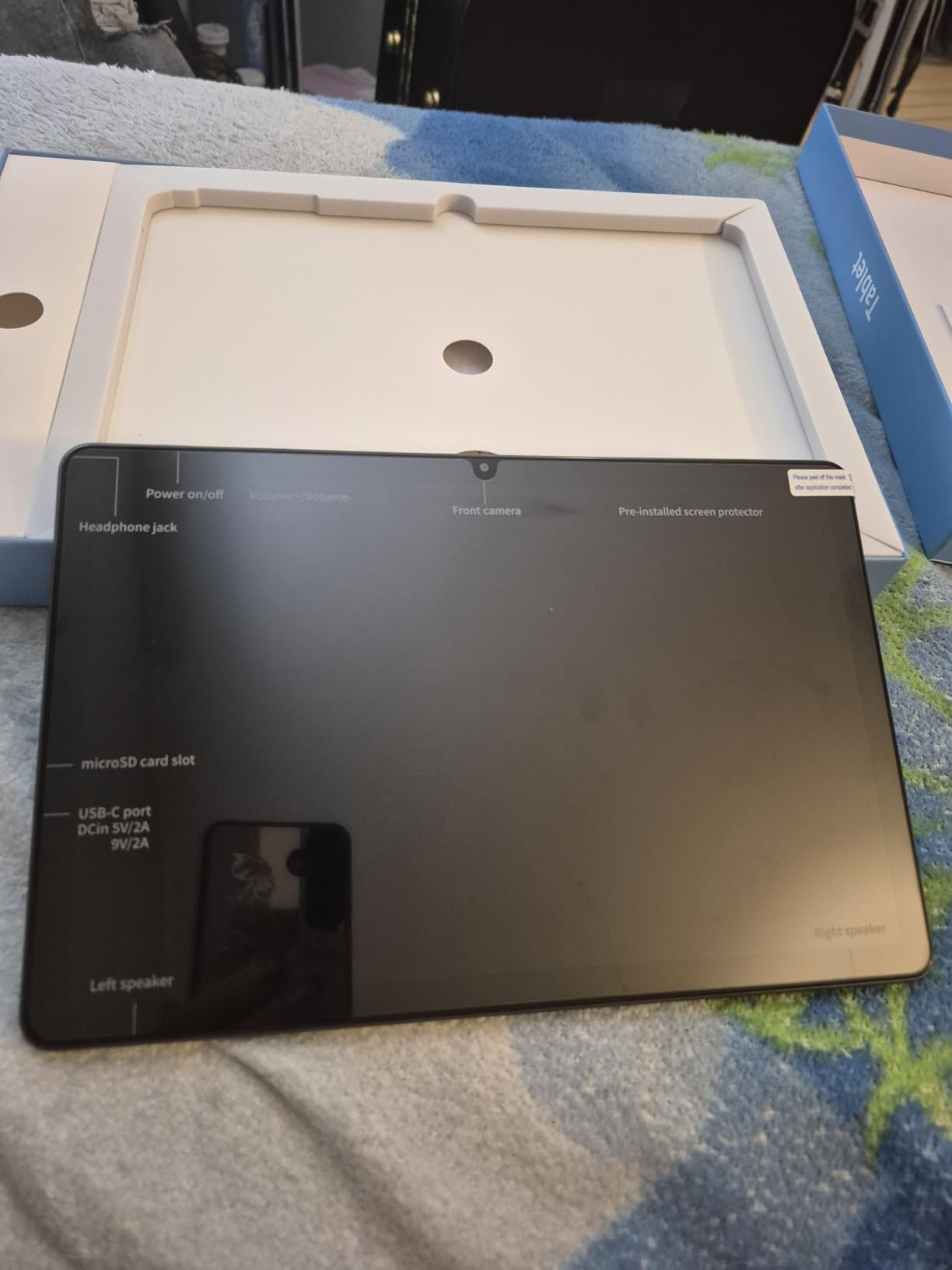 Android 15 Tablet,11 Inch Tablets with Octa Core Processor, 12GB RAM 128GB ROM 1TB Expand, Widevine L1, 8000mAh Battery, 2.4/5Ghz Dual WiFi/GPS/FM, 5/8MP Cameras, Case Included, Black Customer Review Android 15 Tablet,11 Inch Tablets with Octa Core Processor, 12GB RAM 128GB ROM 1TB Expand, Widevine L1, 8000mAh Battery, 2.4/5Ghz Dual WiFi/GPS/FM, 5/8MP Cameras, Case Included, Black - Customer Photo 3