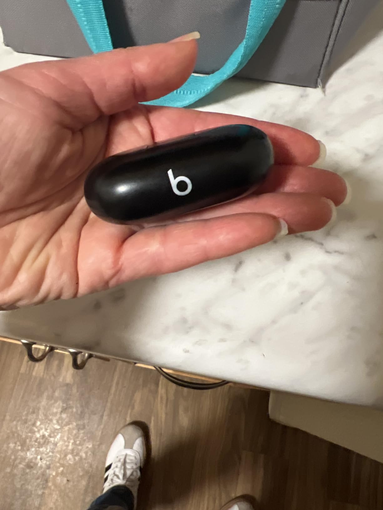 Beats Solo Buds - Wireless Bluetooth Earbuds | 18 Hours of Battery Life | Apple & Android Compatibility | Built-in Microphone - Storm Gray customer photo 2