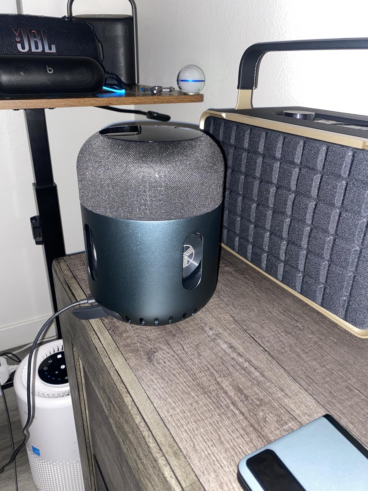 TREBLAB HD-360 Pro Outdoor Portable Bluetooth Speaker Wireless with 360° Surround Sound - Powerful 5-Driver Speaker w/Subwoofer & 8 Bass Radiators, 90W Stereo, 22H Playtime, IPX4 Waterproof Speaker - Customer Photo 2