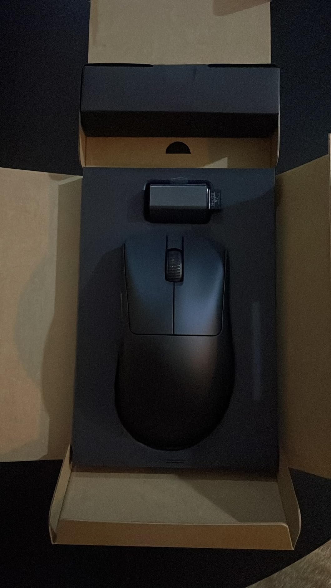 Razer DeathAdder V3 HyperSpeed Wireless Gaming Mouse: 55g Lightweight - USB C Charging - Up to 100 Hr Battery - Advanced 26K Optical Sensor - Gen-3 Optical Switches - 8 Programmable Controls - Black Customer Review Razer DeathAdder V3 HyperSpeed Wireless Gaming Mouse: 55g Lightweight - USB C Charging - Up to 100 Hr Battery - Advanced 26K Optical Sensor - Gen-3 Optical Switches - 8 Programmable Controls - Black - Customer Photo 1