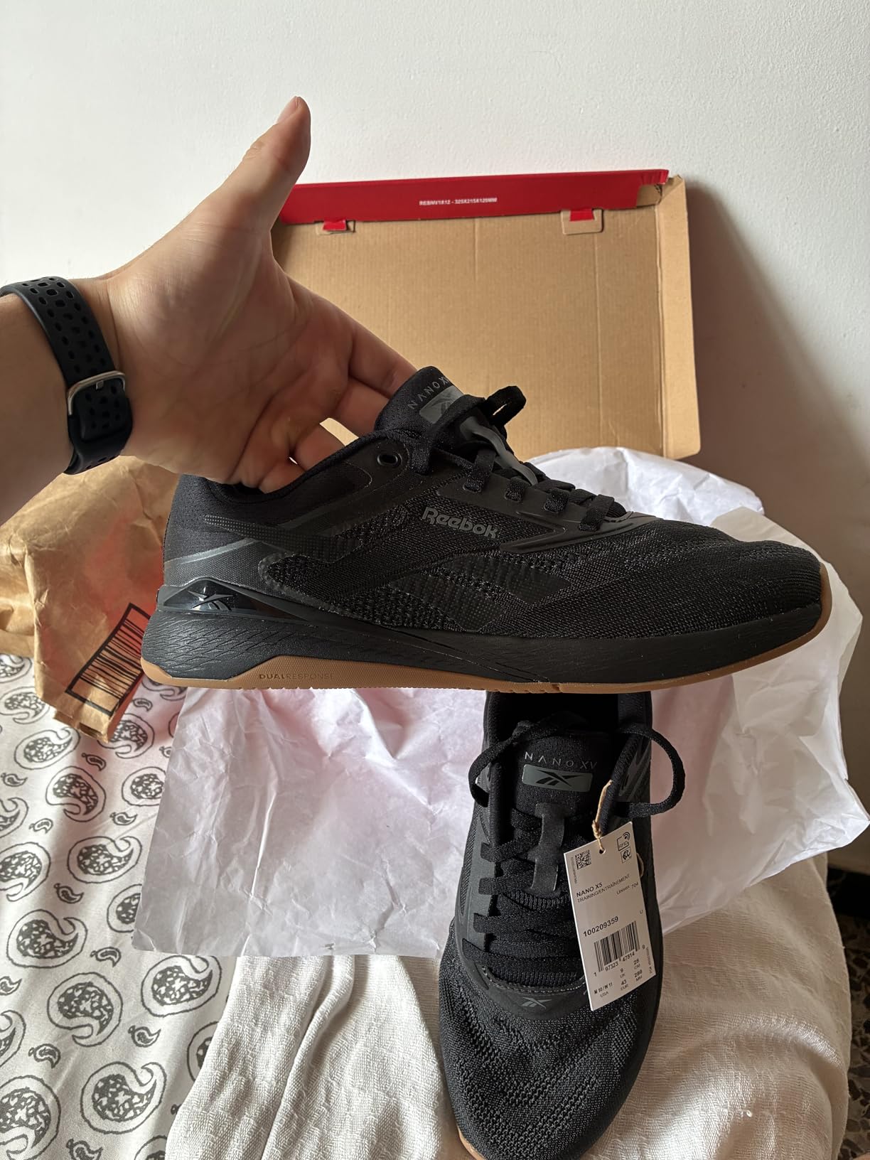Nano X5 Mens Shoes, Cross Training and Light Running Sneakers for Men Customer Review Nano X5 Mens Shoes, Cross Training and Light Running Sneakers for Men - Customer Photo 4