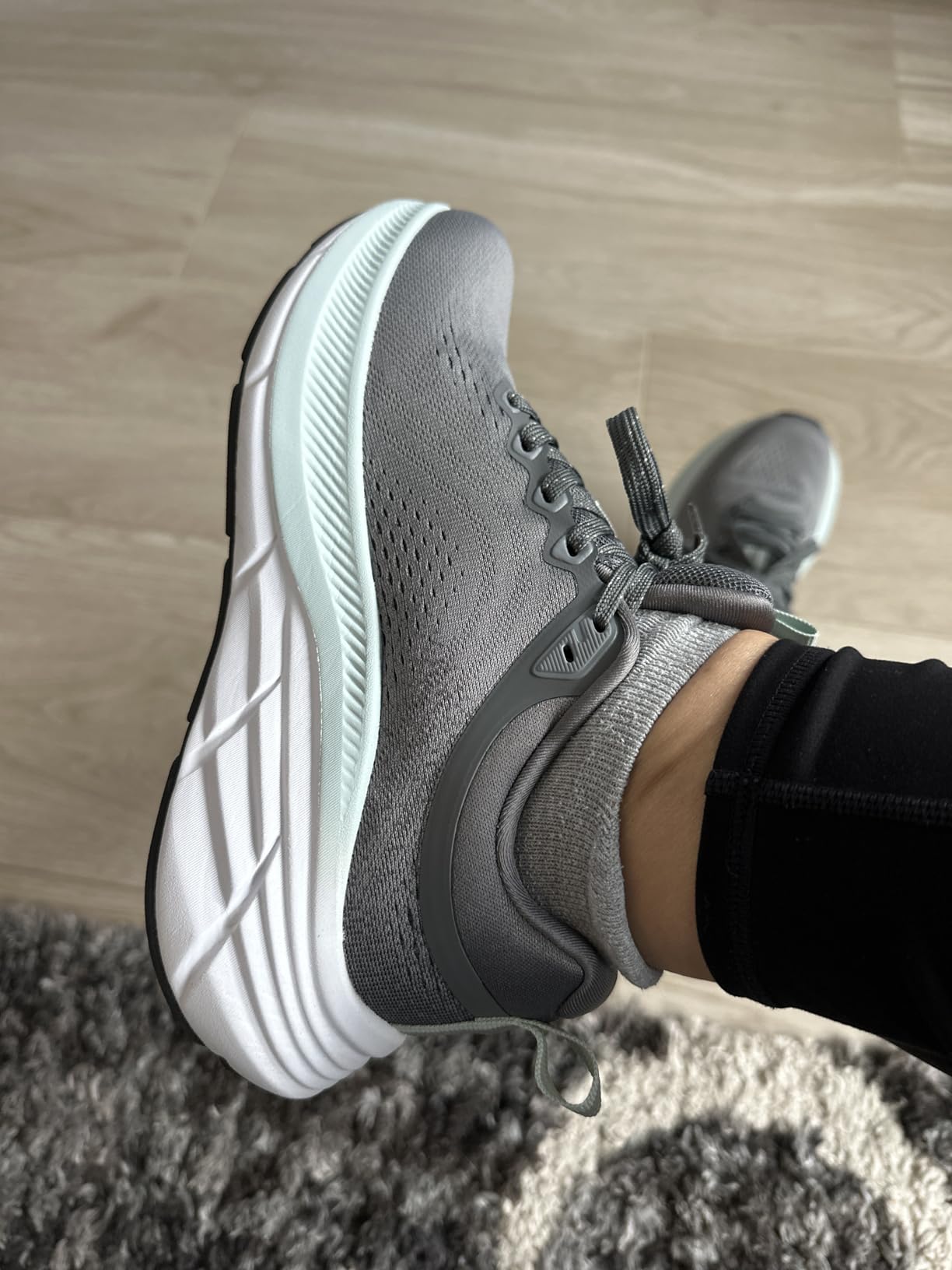 NORTIV 8 Women's Walking Shoes Cushion Comfortable ActiveBreeze Running Tennis Shoes Non-Slip Workout Gym Sports Athletic Breathable Fashion Sneakers Customer Review NORTIV 8 Women's Walking Shoes Cushion Comfortable ActiveBreeze Running Tennis Shoes Non-Slip Workout Gym Sports Athletic Breathable Fashion Sneakers - Customer Photo 5