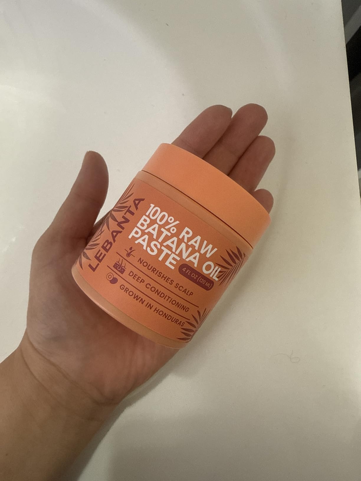 Lebanta Raw Batana Oil for Hair Growth customer photo 1