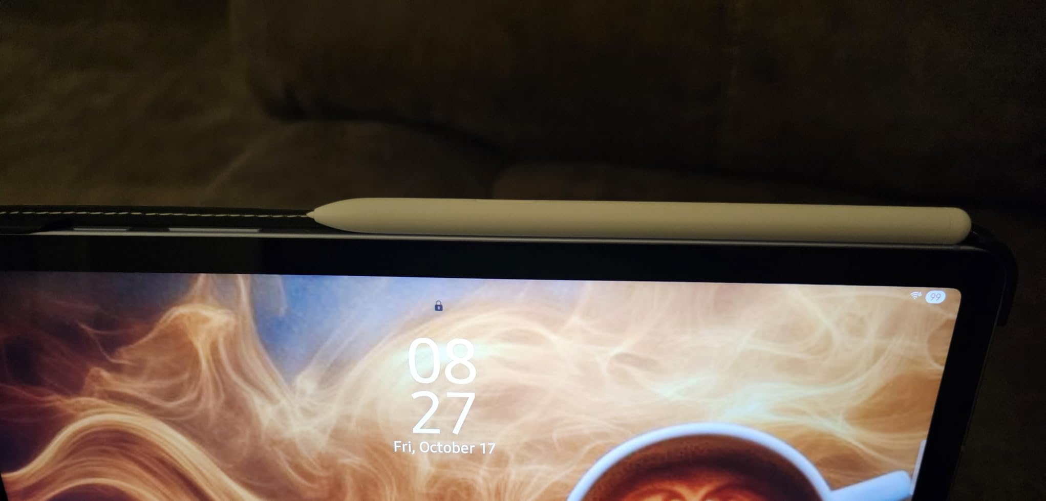 SAMSUNG Galaxy Tab S10 FE 128GB WiFi Android Tablet, Large Display, Long Battery Life, Exynos 1580 Processor, IP68 Water-Resistant, 90 Hz Refresh, S Pen for Note-Taking, US Version, Blue Customer Review SAMSUNG Galaxy Tab S10 FE 128GB WiFi Android Tablet, Large Display, Long Battery Life, Exynos 1580 Processor, IP68 Water-Resistant, 90 Hz Refresh, S Pen for Note-Taking, US Version, Blue - Customer Photo 1
