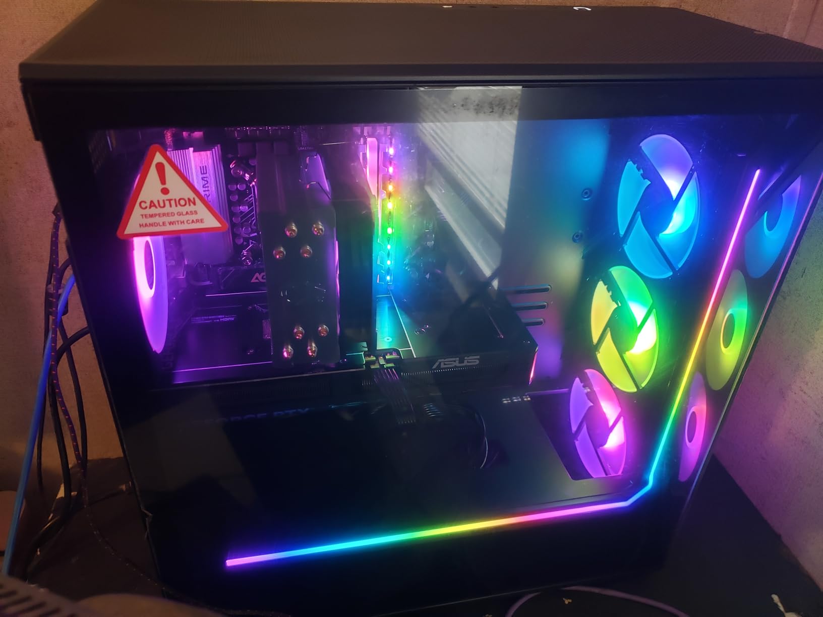 iBUYPOWER Slate MESH Gaming PC Desktop Computer Intel Core i7 14700F CPU, NVIDIA GeForce RTX 5070 12GB GPU, 32GB DDR5 RGB 5200MHz RAM, 1TB NVMe SSD, Windows 11 Home, Keyboard and Mouse - SMI7N5701 Customer Review iBUYPOWER Slate MESH Gaming PC Desktop Computer Intel Core i7 14700F CPU, NVIDIA GeForce RTX 5070 12GB GPU, 32GB DDR5 RGB 5200MHz RAM, 1TB NVMe SSD, Windows 11 Home, Keyboard and Mouse - SMI7N5701 - Customer Photo 1