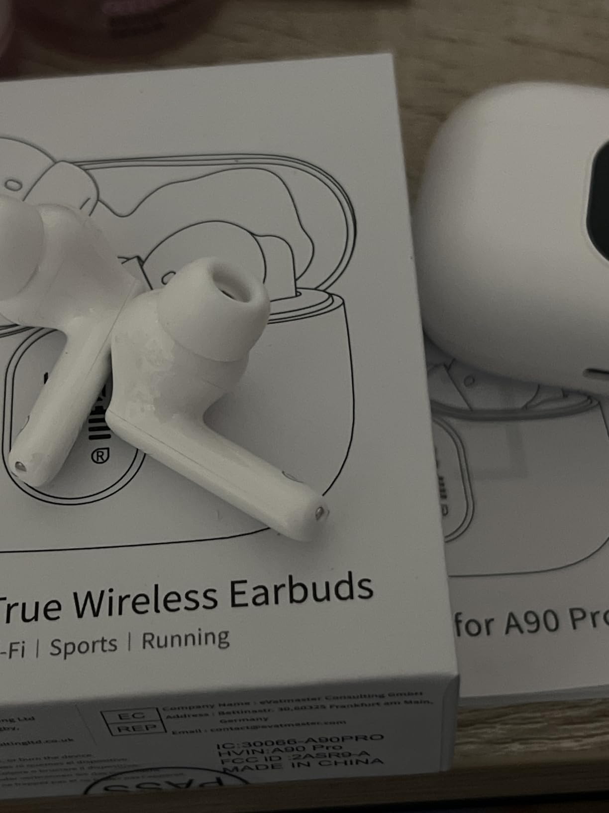 Btootos A90 Pro Wireless Earbuds, Bluetooth 5.4, 36H Playtime, LED Display, IP7 Waterproof customer photo 1