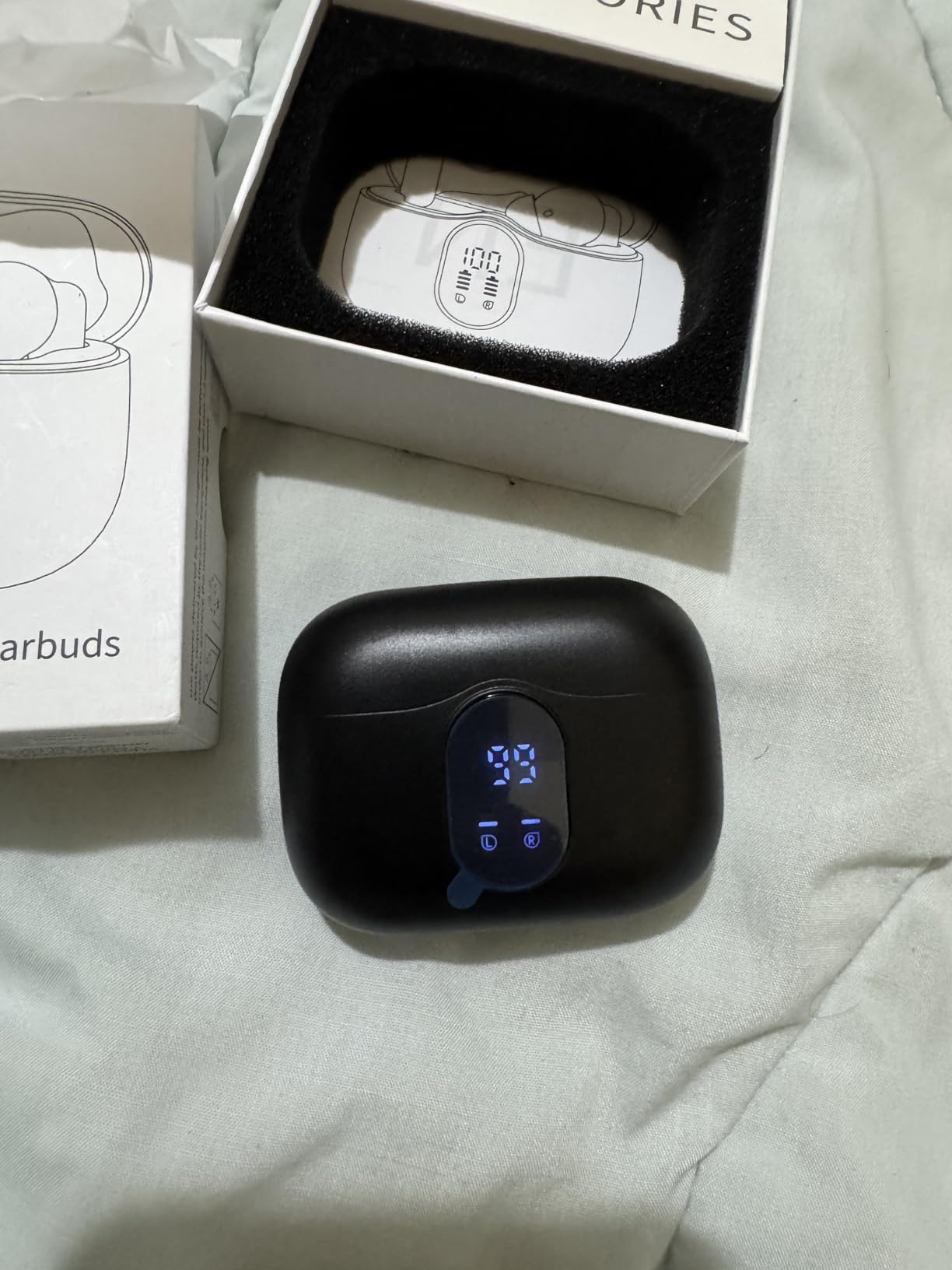 Btootos A90 Pro Wireless Earbuds, Bluetooth 5.4, 36H Playtime, LED Display, IP7 Waterproof customer photo 2