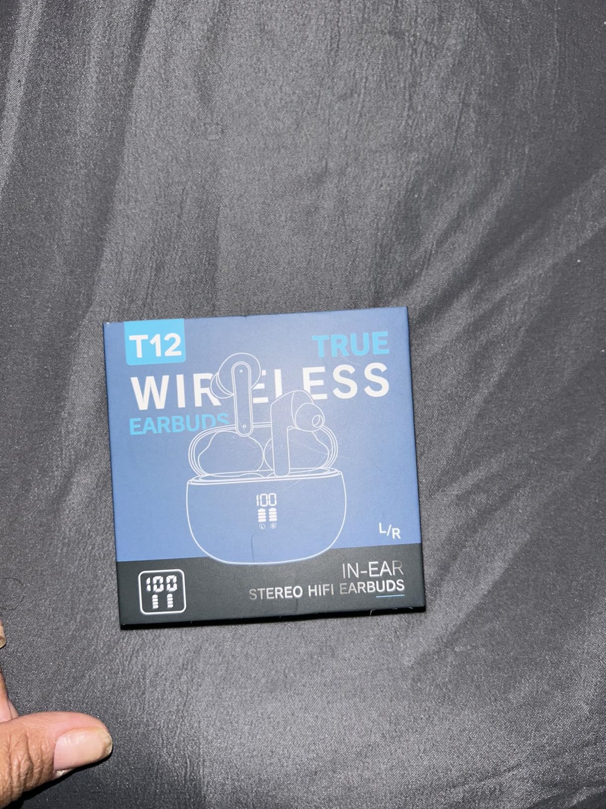 Wireless Earbuds, Bluetooth 5.3 Ear Buds, Headphones with Clear Stereo Sound, 40H Playtime with LED Digital Display, IPX7 Waterproof Earphones Built-in Mic for Phone Tablet Sports Workout Customer Review Wireless Earbuds, Bluetooth 5.3 Ear Buds, Headphones with Clear Stereo Sound, 40H Playtime with LED Digital Display, IPX7 Waterproof Earphones Built-in Mic for Phone Tablet Sports Workout - Customer Photo 2