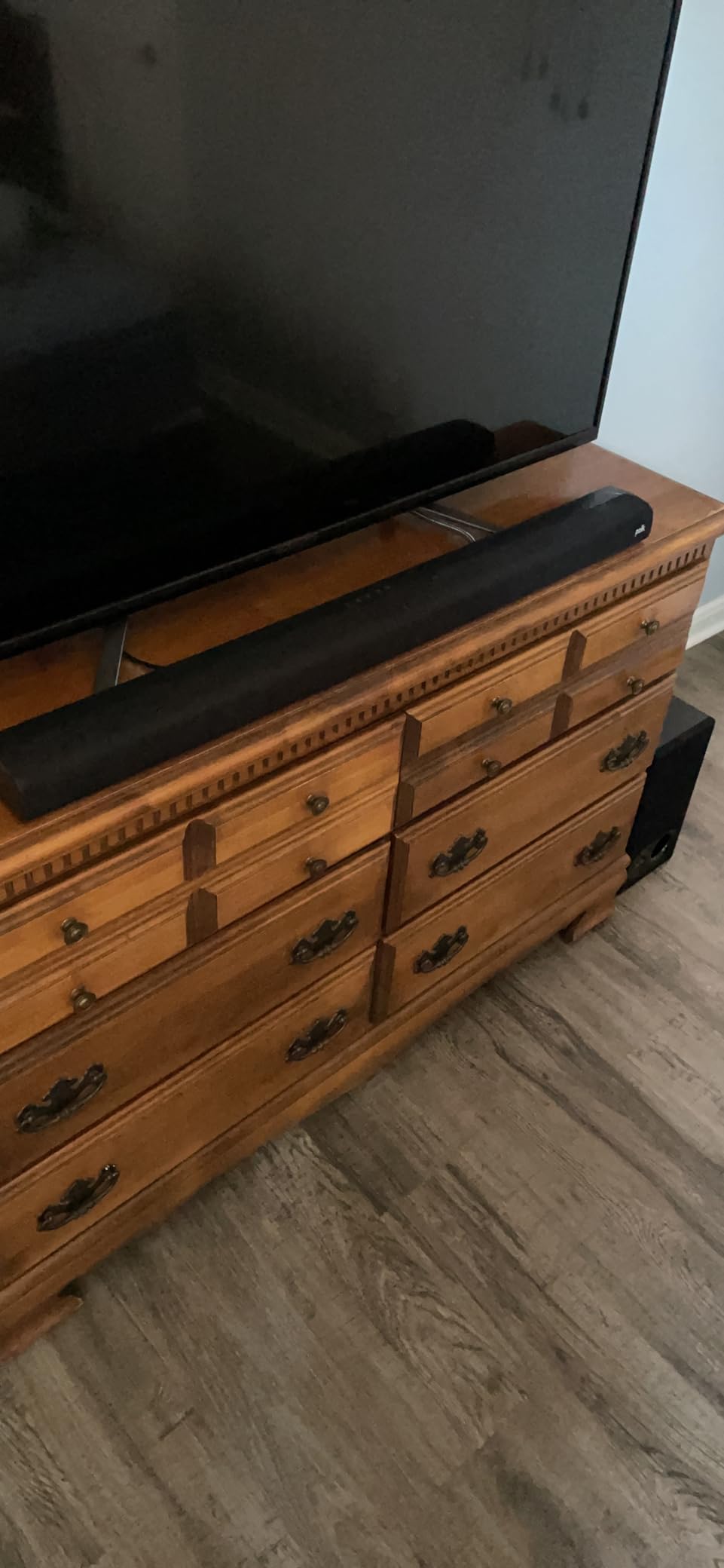 Polk Audio Signa S4 TV Sound Bar with Subwoofer - Dolby Atmos Audio VoiceAdjust & BassAdjust Technology, HDMI eARC, Wireless Subwoofer works with 8K, 4K, & HD TVs, Bluetooth, Wireless Streaming - Customer Photo 2