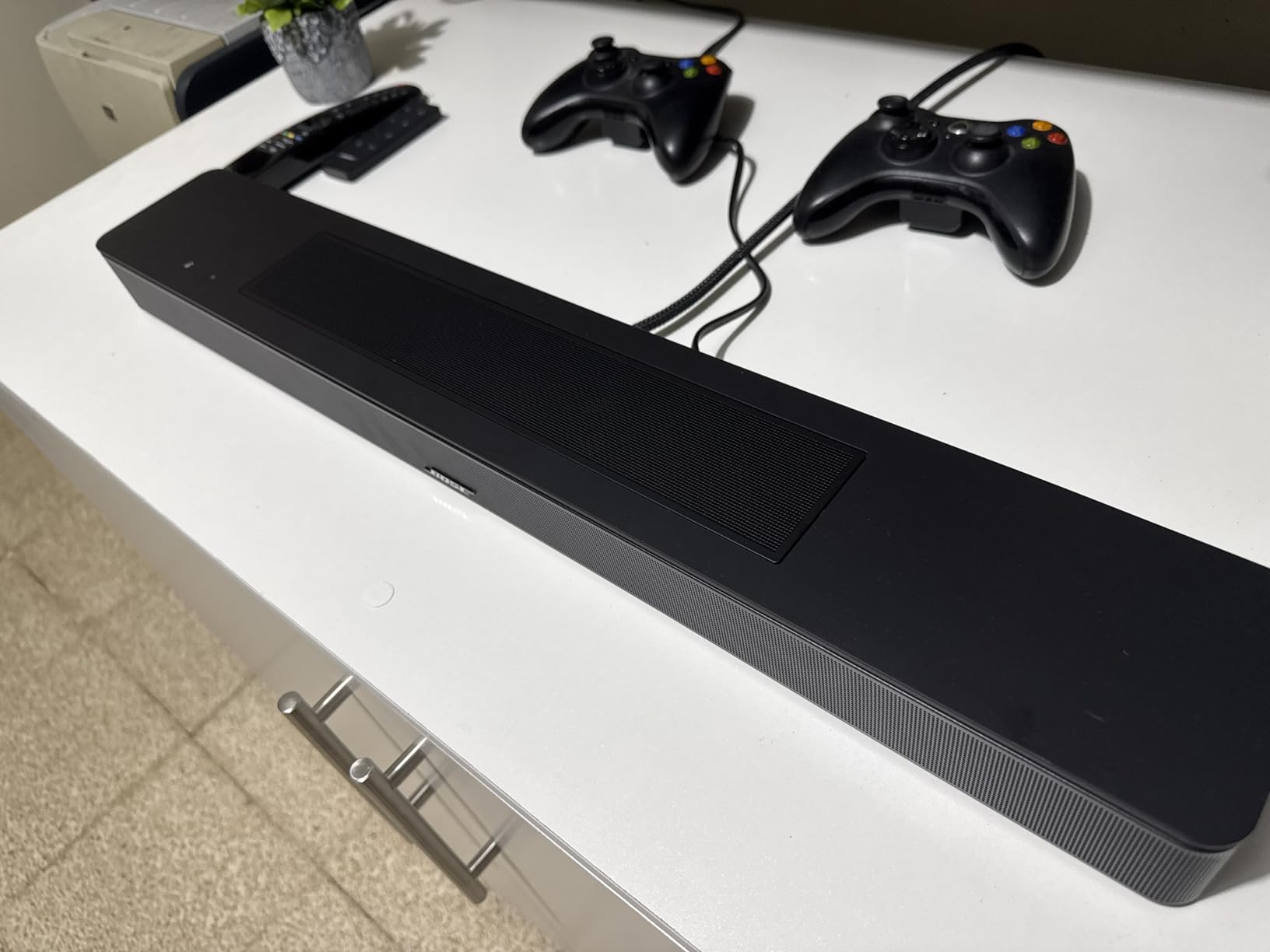 Bose Smart Dolby Atmos Soundbar, All-in-One Soundbar for TV, A.I. Dialogue Mode, Voice Control and Amazon Alexa Built-in, Supports Bluetooth/AirPlay/Spotify Connect/Chromecast, Black - Customer Photo 1