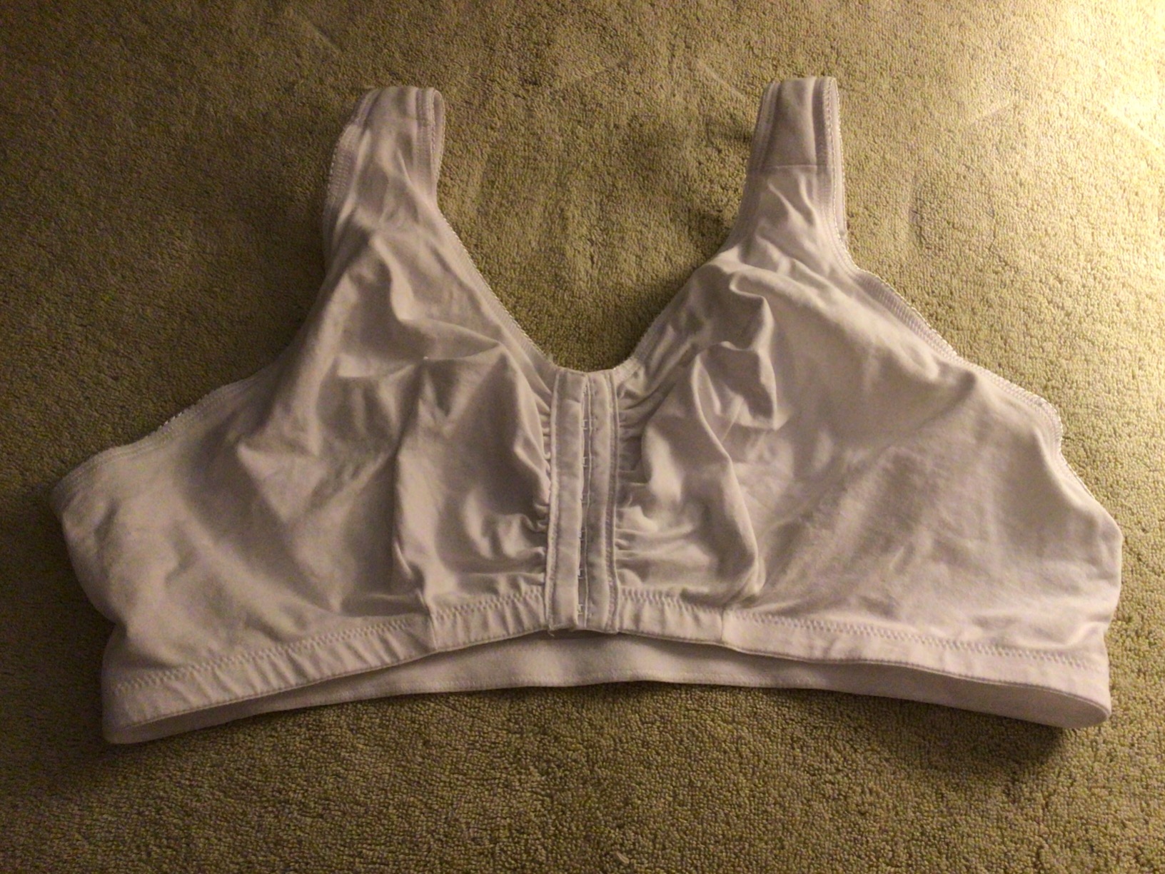 Meryl Front-Closure Cotton Bra, Comfort Sleep for Women, Breathable, Unlined, Full Coverage, Wireless, 36A-56H customer photo 1