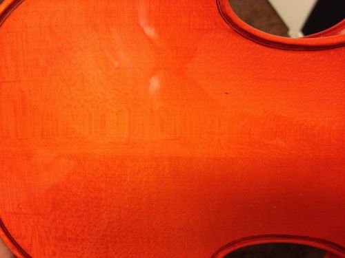 Cecilio 1/2 Size Natural Varnish Violin for Beginners, Hand-Carved Solid Spruce Top, Maple Back & Sides, Full Fiddle Kit with Hard Case, Bows, Rosin, Shoulder Rest, Lesson Book customer photo 1