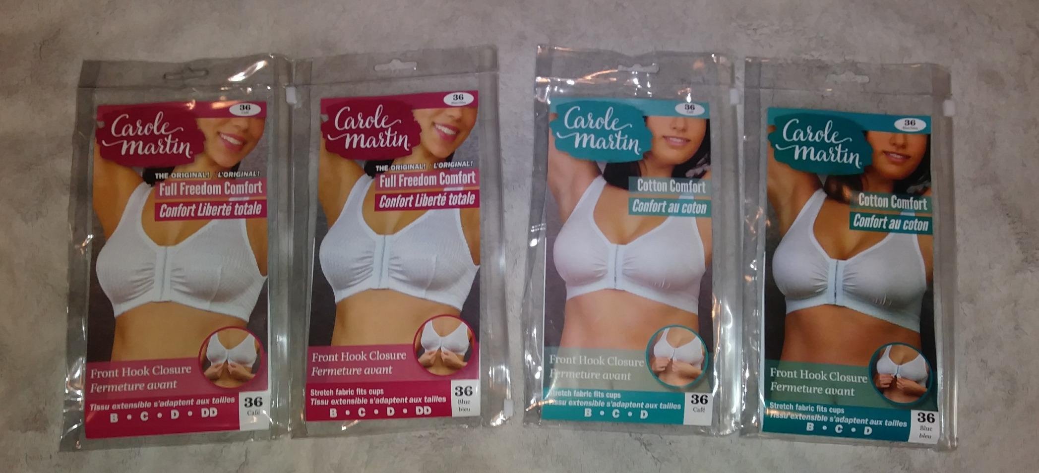 Carole Martin Full-Freedom Comfort Front Closure Bra for Women, Wireless customer photo 2