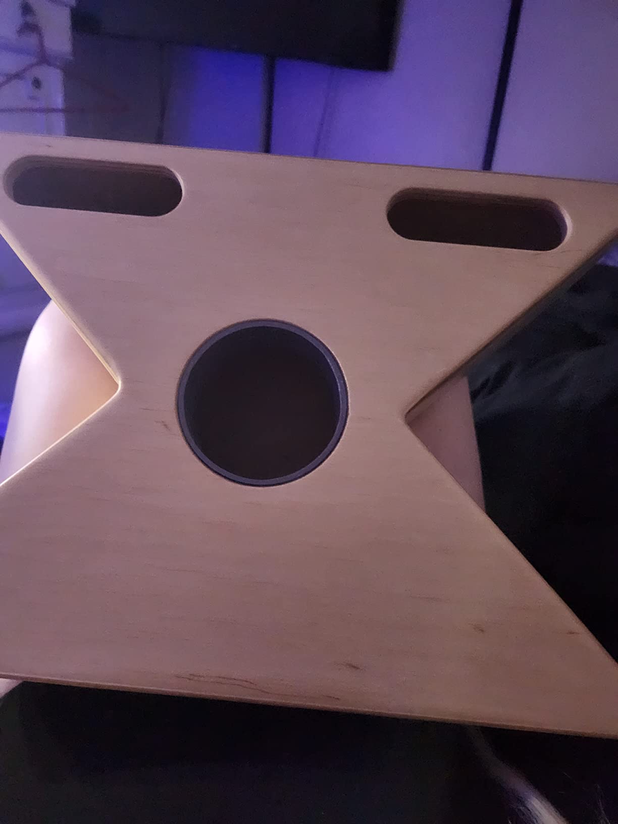 Meinl Hybrid Slaptop Cajon Box Drum with Snare and Bongo, Forward Sound Ports - MADE IN EUROPE - Baltic Birch Wood, 2-YEAR WARRANTY (HTOPCAJ3NT) customer photo 1
