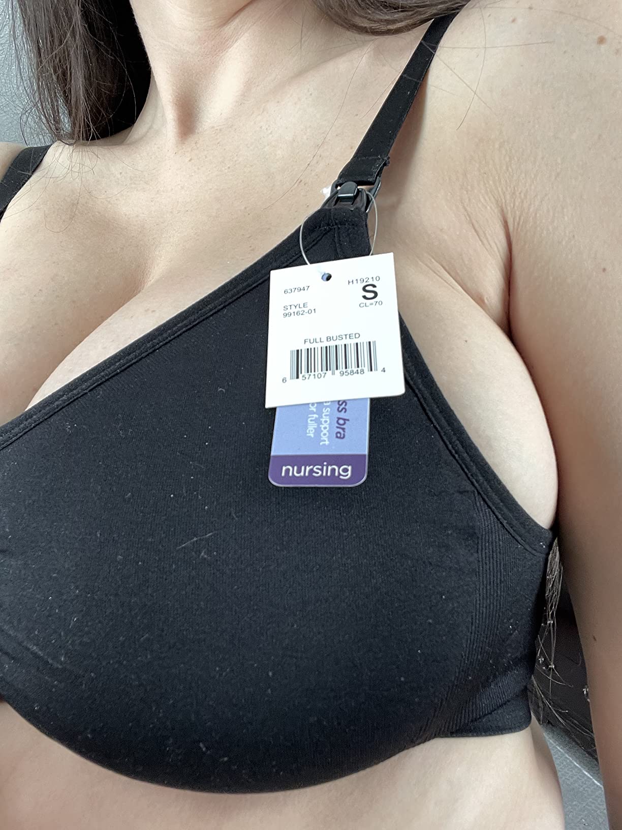 Motherhood Maternity Women's Seamless Clip Down Nursing Bra Machine Washable Sizes S-3X Available in 1 & 2 Packs customer photo 2