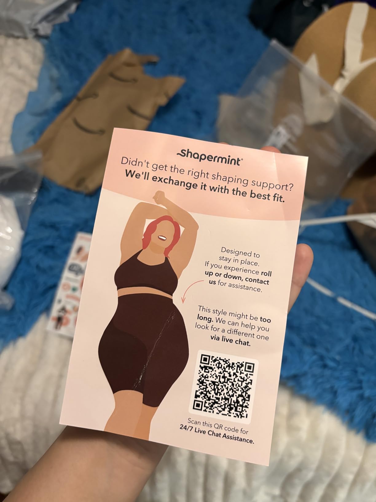 SHAPERMINT Shapewear for Women - High-Waisted Shapewear Tummy Control Shorts, Thigh Slimmer customer photo 2