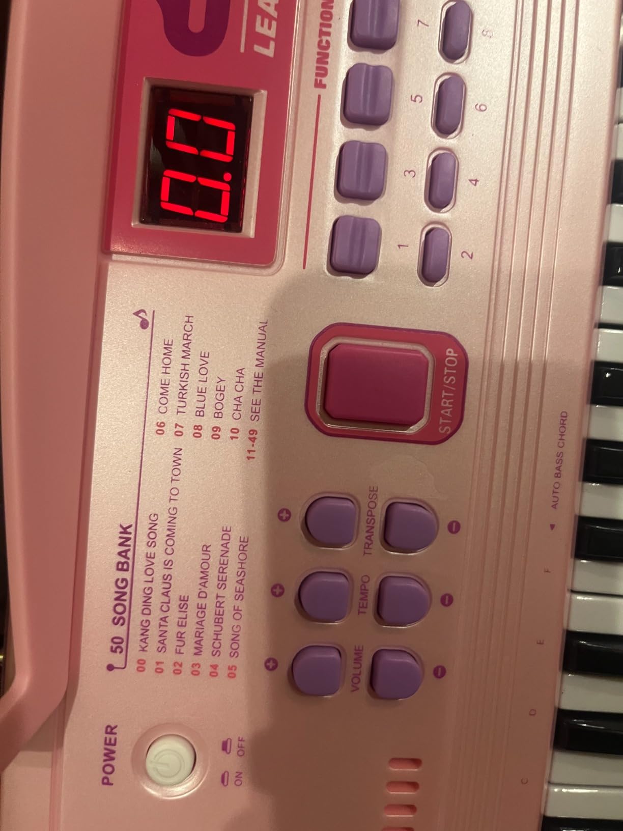 WOSTOO 61 Key Piano Keyboard for Kids, Portable Electronic Digital Piano with Follow Teaching Mode, Music Stand, Microphone & Recording customer photo 2