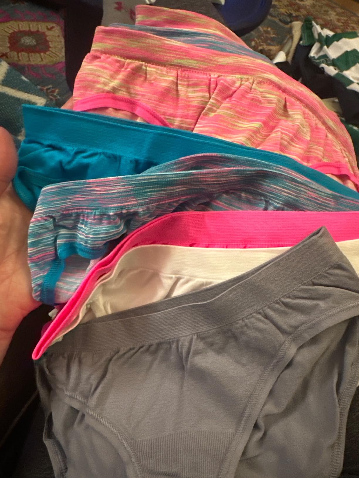 Fruit of the Loom Girls' Seamless Underwear Multipack customer photo 1