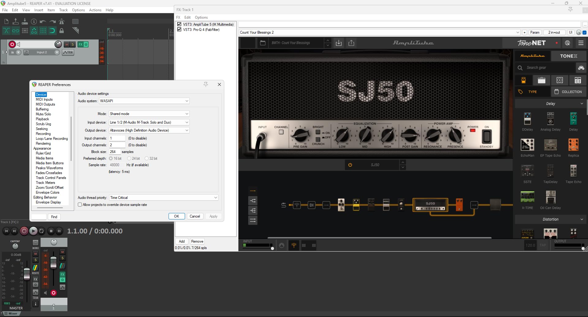 M-Audio M-Track Solo USB Audio Interface for Recording, Streaming and Podcasting with XLR, Line and DI Inputs, Plus a Software Suite Included customer photo 2