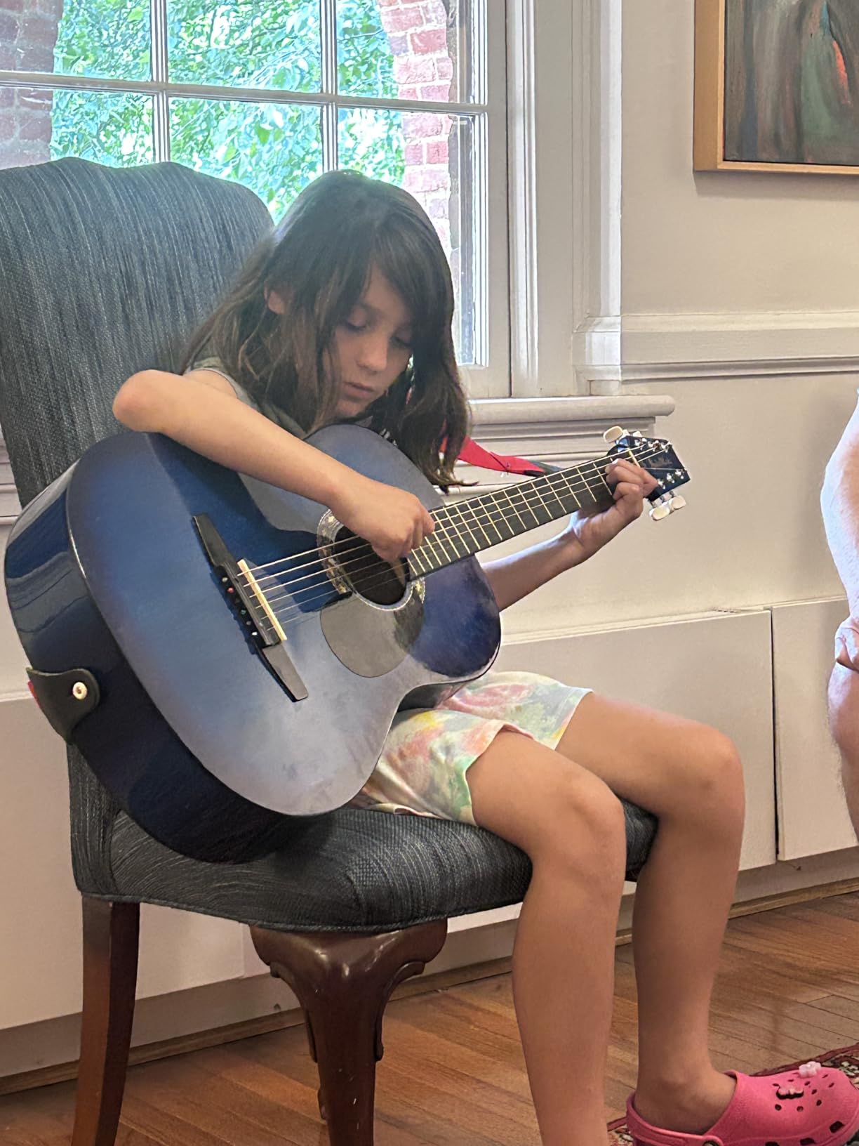 Fender FA-15 3/4-Scale Kids Steel String Acoustic Guitar, Moonlight Burst Bundle customer photo 1
