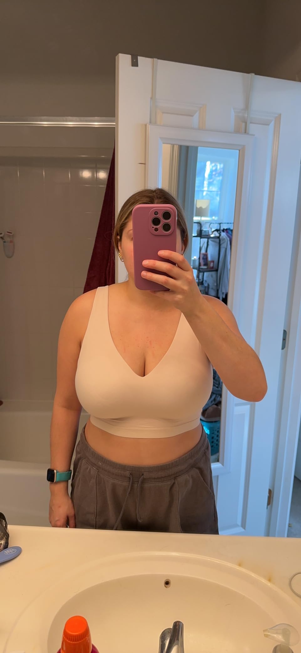 Warner's Womens Cloud 9 Super Soft, Smooth Invisible Look Wireless Lightly Lined Comfort Bra Rm1041a customer photo 1
