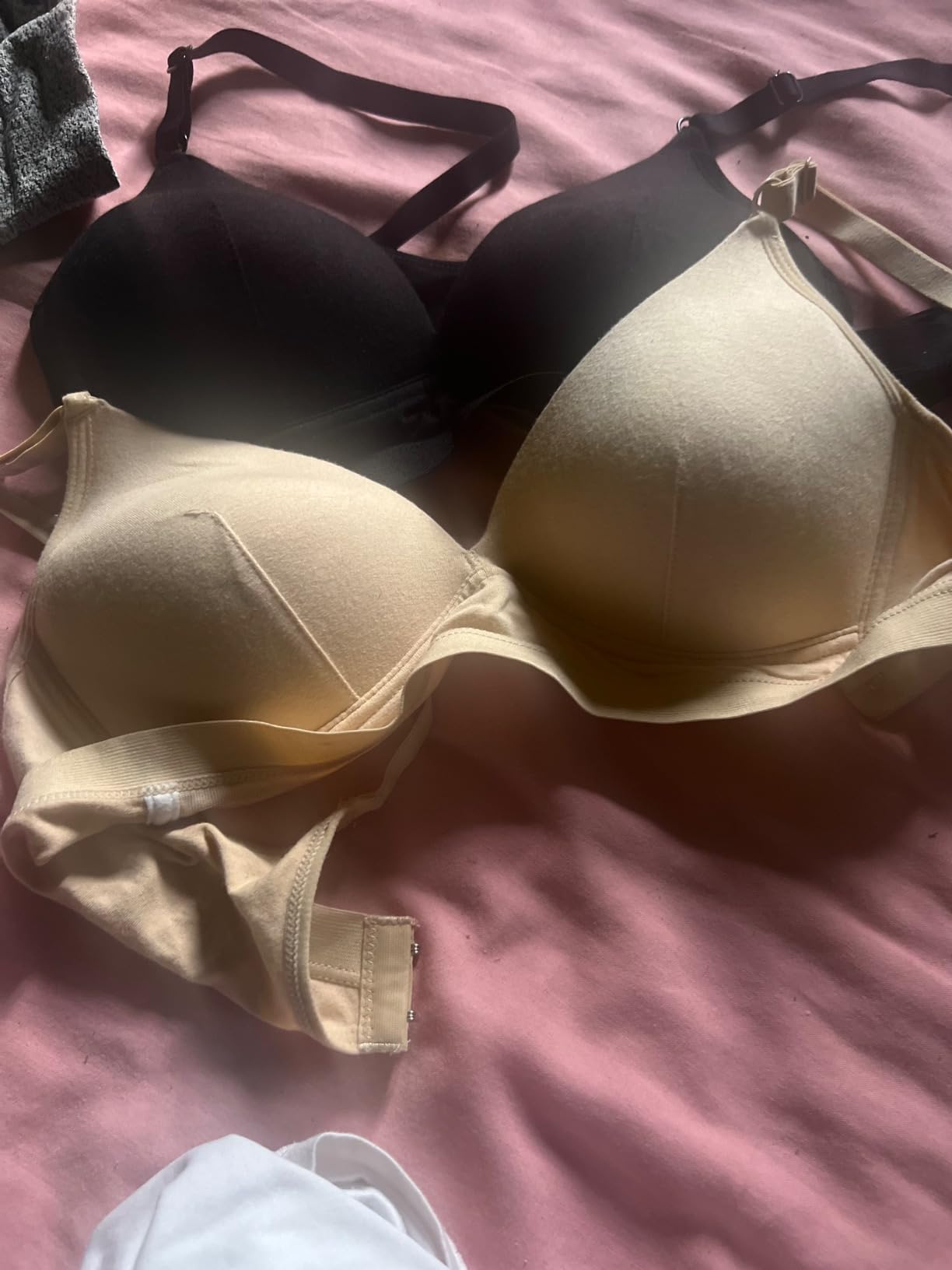 Soft Padded Bras for Girls & Teens 12-14, No Wires Cotton Developed Training Bras customer photo 2
