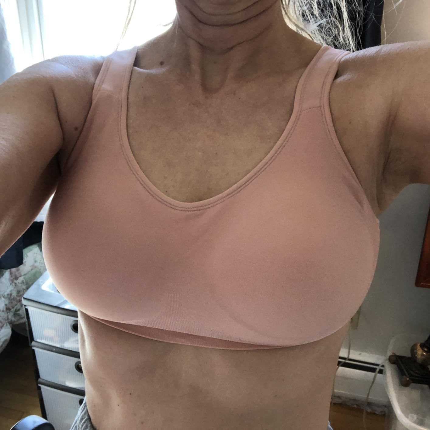 SHAPERMINT Wireless Bras for Women No Underwire - Small to Plus Size Bralettes with Support and Natural Lift customer photo 2