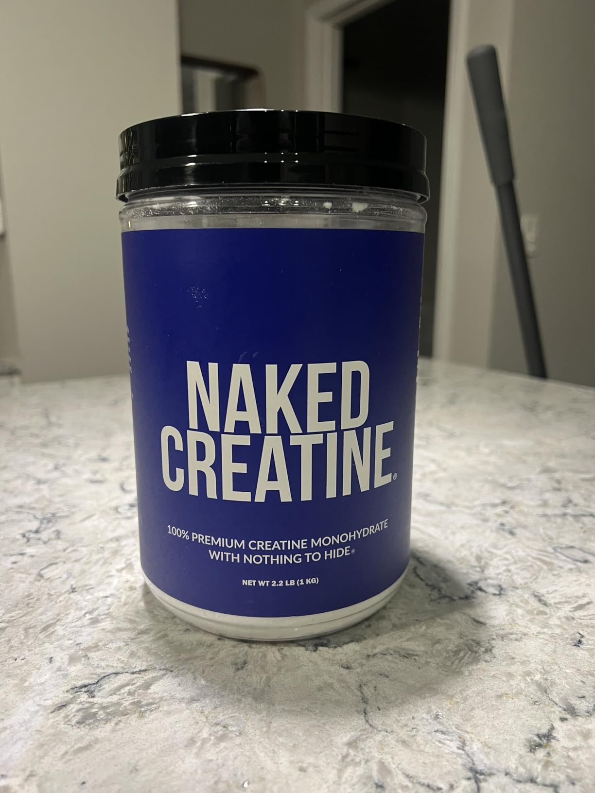 NAKED Pure Micronized Creatine Monohydrate Powder - NSF Certified, Unflavored, 500g, 1.1lb Bulk - Vegan, Non-GMO, Gluten-Free, No Fillers customer photo 1