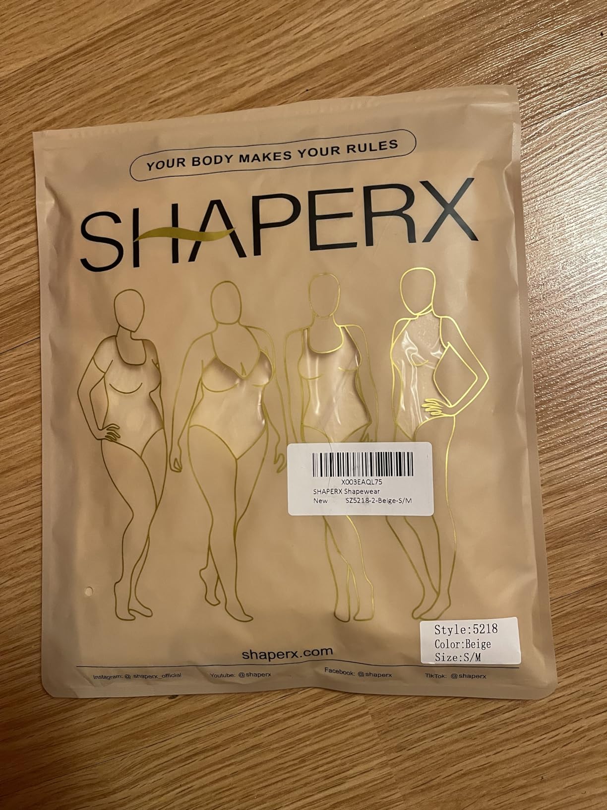 Women's Seamless Shapewear Bodysuit Tummy Control Body Shaper Waist Defining Body Suit customer photo 2