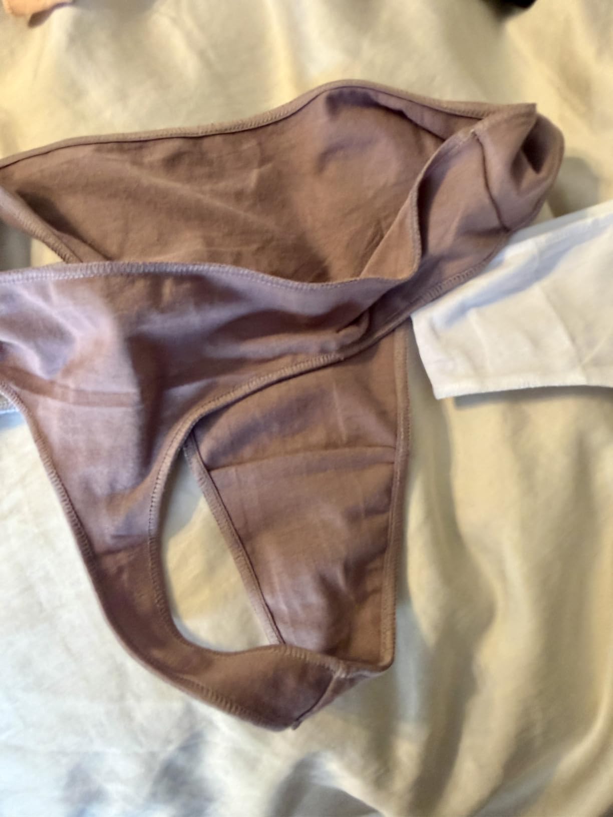CUTE BYTE Cotton Thongs for Women Sexy Womens Underwear Breathable Stretch Low Rise Ladies Panties 6 Pack XS-XL customer photo 1