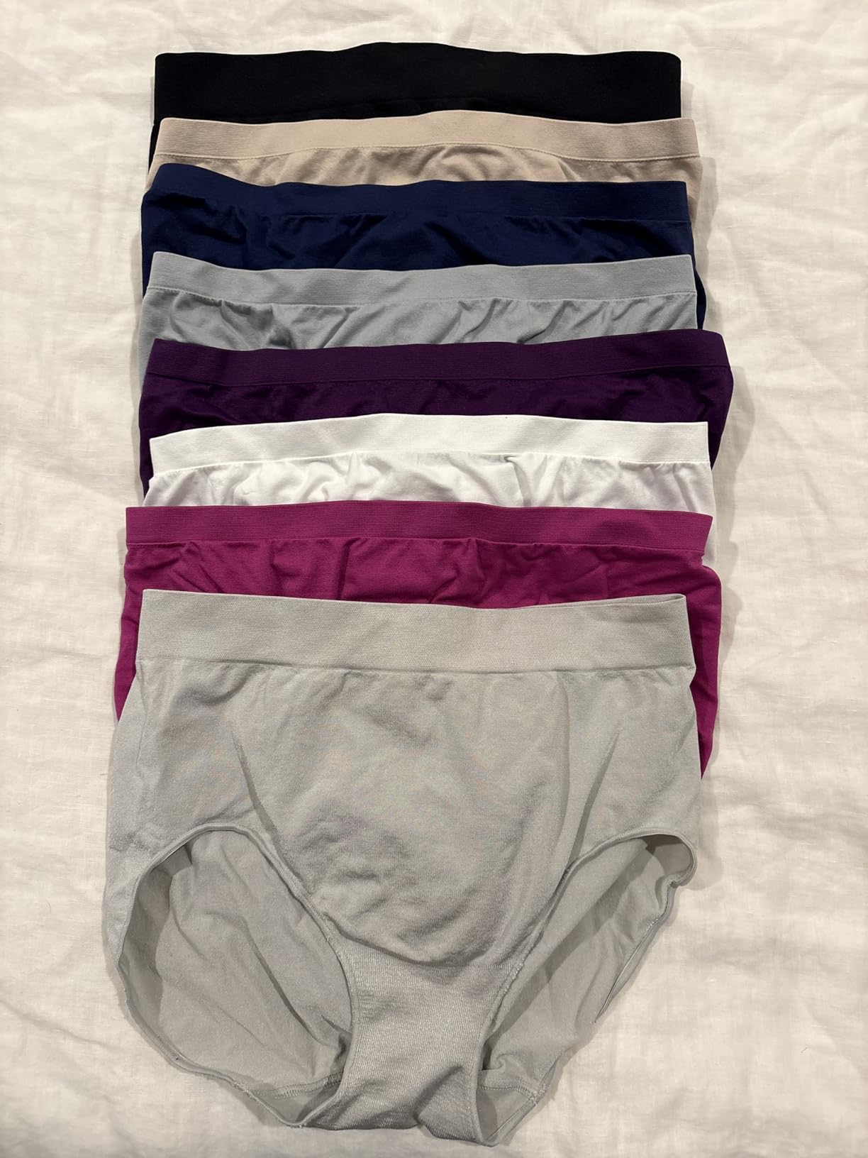 Fruit of the Loom Women's No Show Seamless Underwear, Amazing Stretch & No Panty Lines, Available in Plus Size customer photo 2
