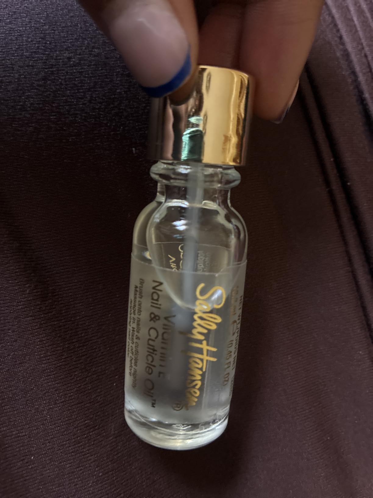 Sally Hansen Nail Treatment Vitamin E Nail & Cuticle Oil - Enriched with Natural Essential Oils & Vitamin E - Deeply Nourishes & Conditions Dry Nails & Cuticles customer photo 1