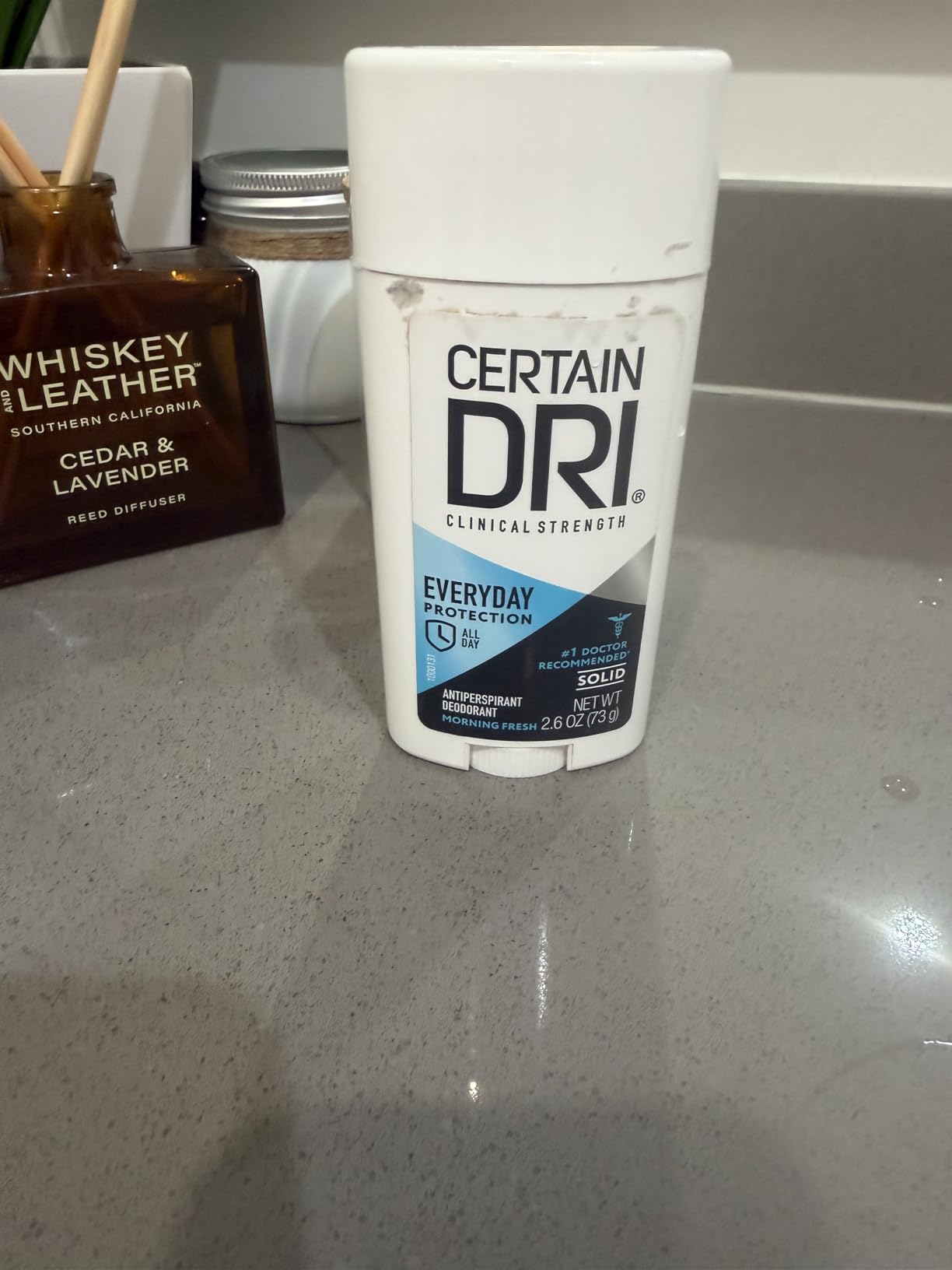 Certain Dri Everyday Strength Clinical Antiperspirant - 72-Hour Sweat Protection for Hyperhidrosis - Doctor-Recommended - Travel-Friendly - Fresh Scent - 2.6 oz customer photo 2