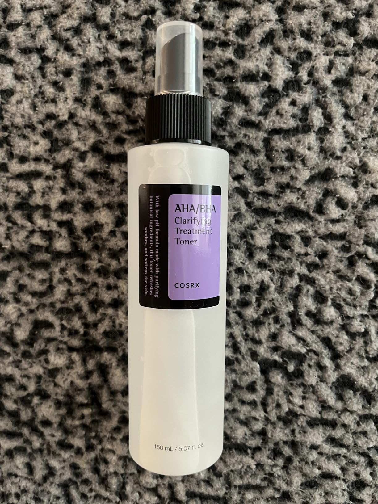 COSRX AHA/BHA Treatment Toner - Facial Exfoliating Spray for Whiteheads, Pores & Uneven Skin (5.07 fl.oz / 150ml) customer photo 1