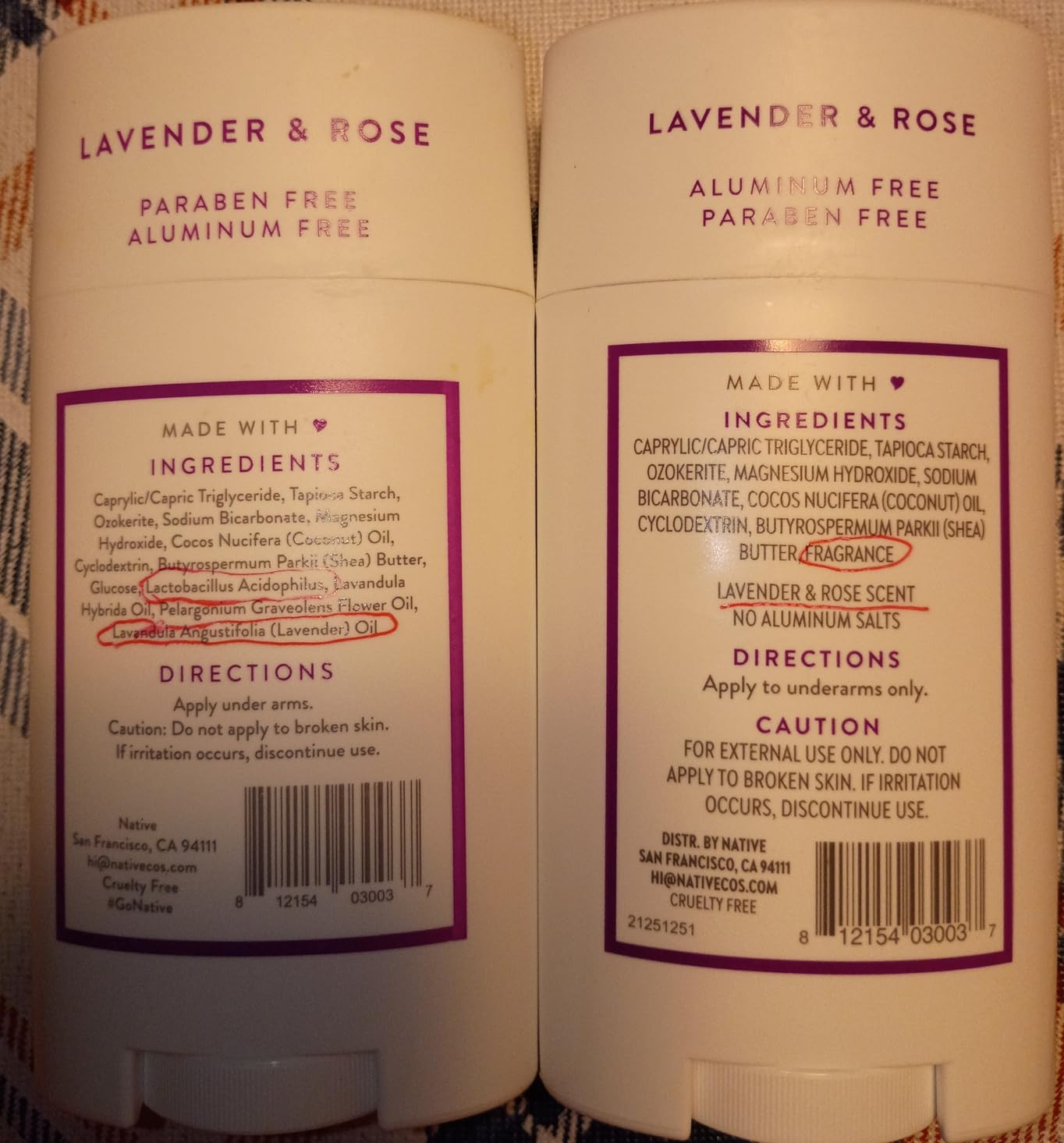 Native Deodorant Contains Naturally Derived Ingredients, 72 Hour Odor Control, Deodorant for Women and Men, Aluminum Free, Lilac & White Tea 2.65oz customer photo 1