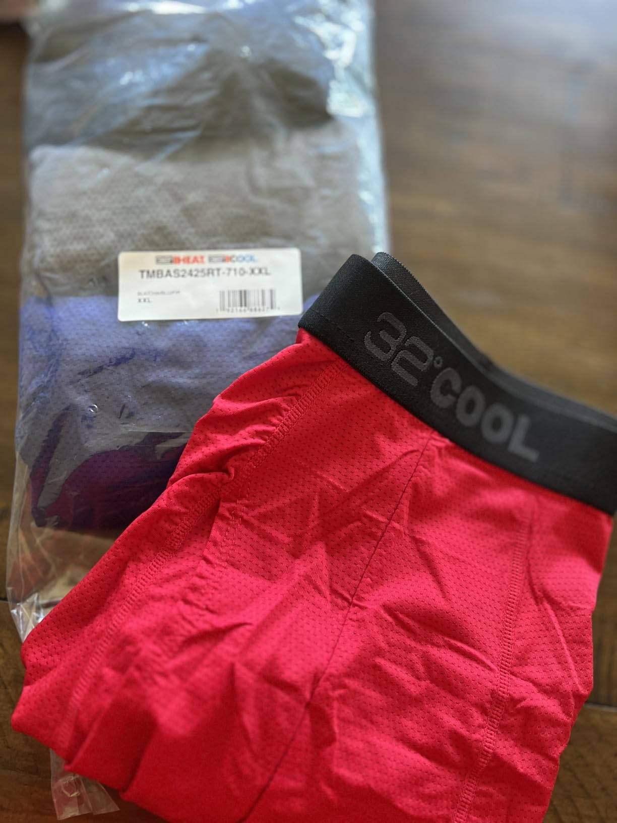 32 Degrees Men's 4-pack Active Mesh Quick Dry Performance Boxer Brief customer photo 2