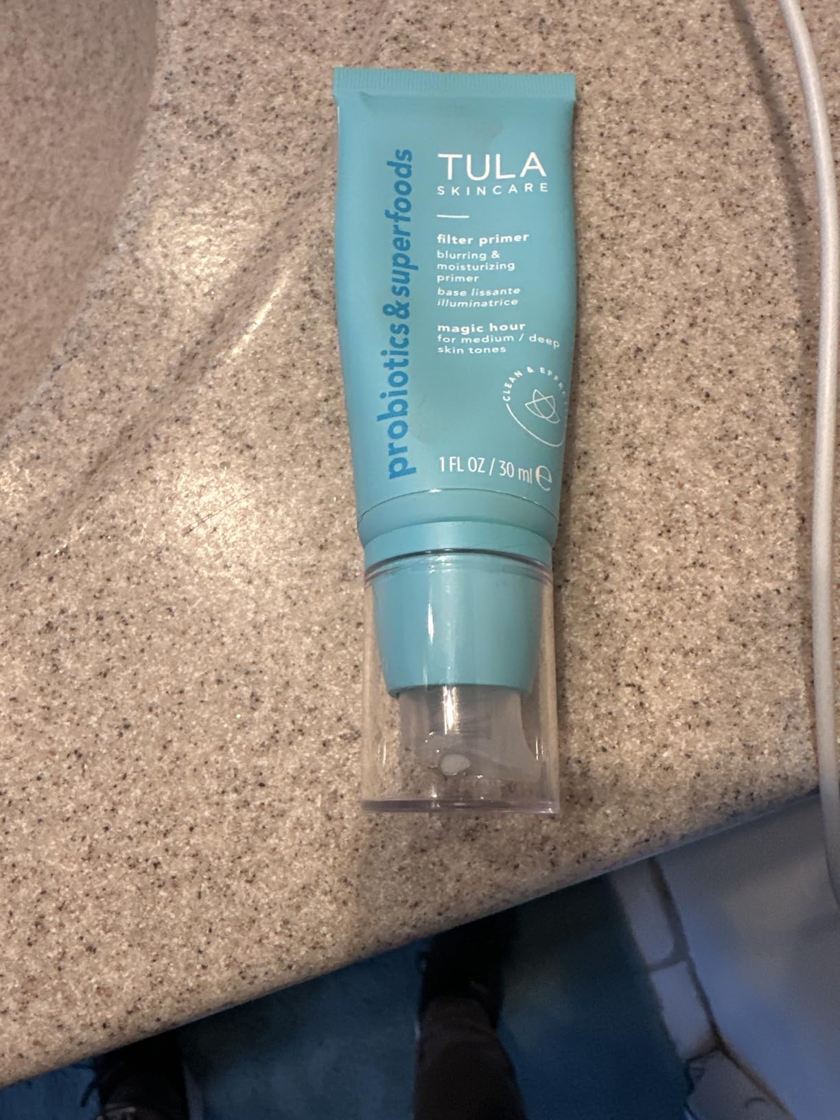TULA Skin Care Face Filter Blurring and Moisturizing Primer - Magic Hour customer photo 1