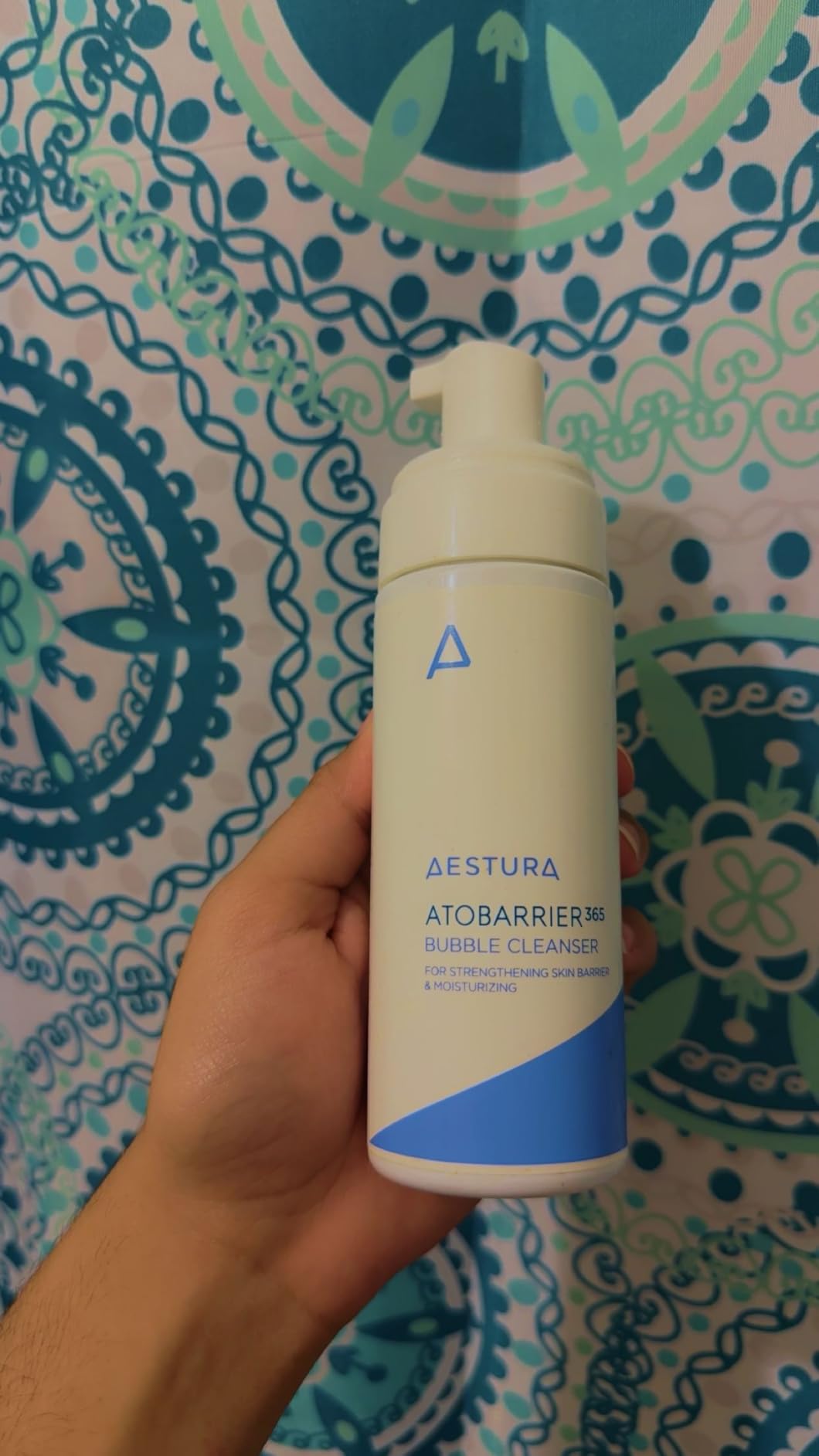 AESTURA ATOBARRIER365 Gentle pH-Balanced Foaming Cleanser with Ceramides - Korean Face Wash for Dry Skin, 150ml customer photo 1