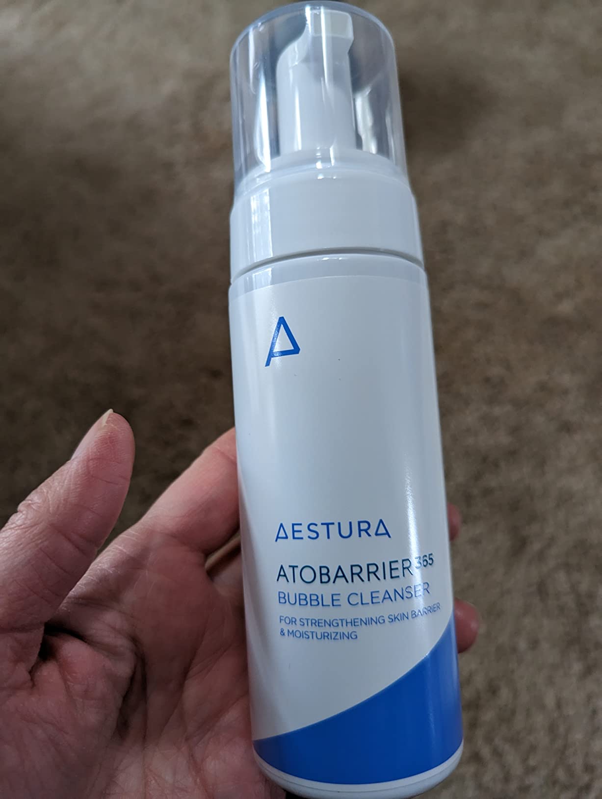 AESTURA ATOBARRIER365 Gentle pH-Balanced Foaming Cleanser with Ceramides - Korean Face Wash for Dry Skin, 150ml customer photo 2