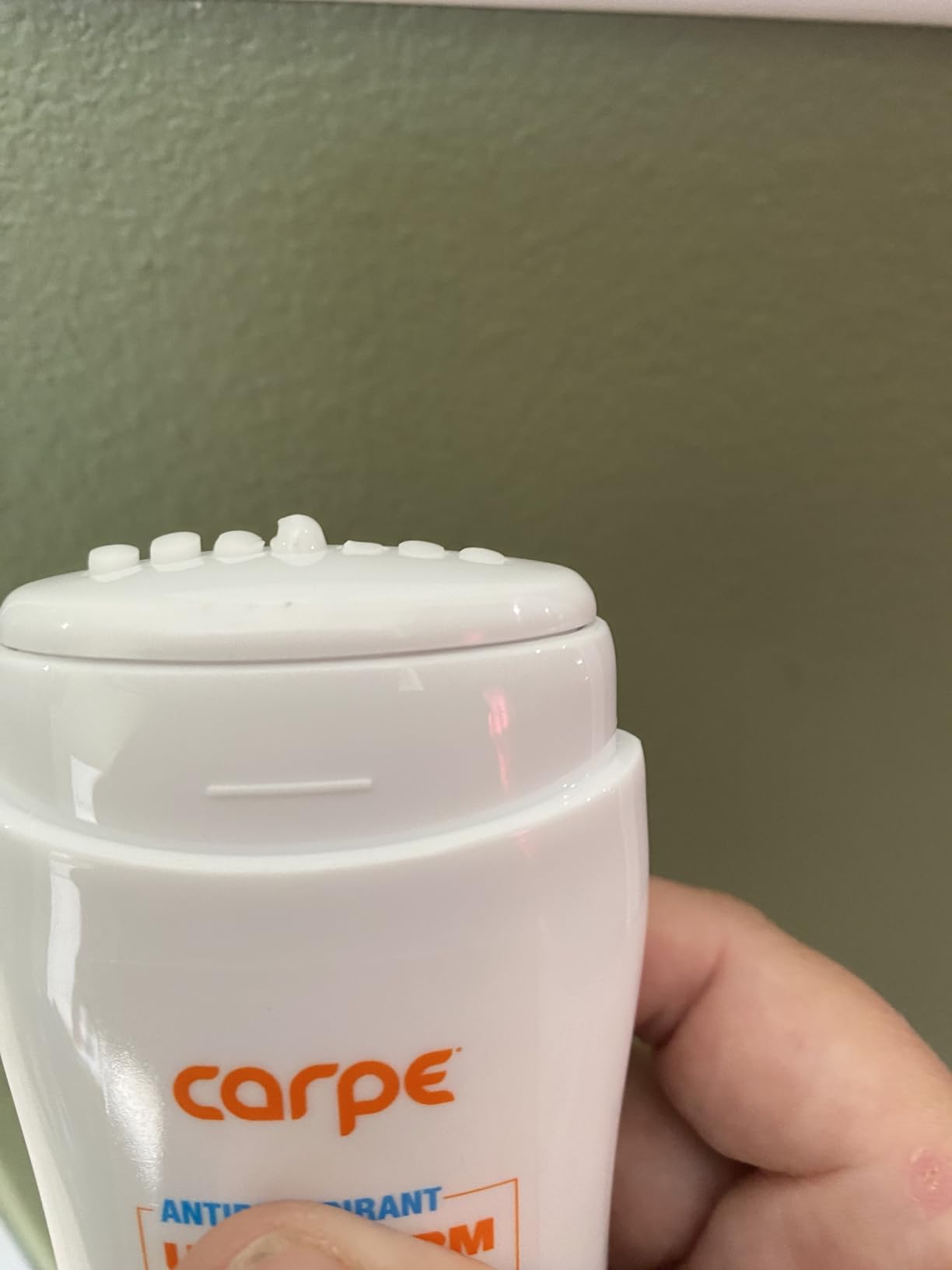 Carpe Underarm Antiperspirant Deodorant for Men and Women - 100 Hour Sweat & Odor Control - Clinical Strength Deodorant - Mountain Breeze customer photo 2