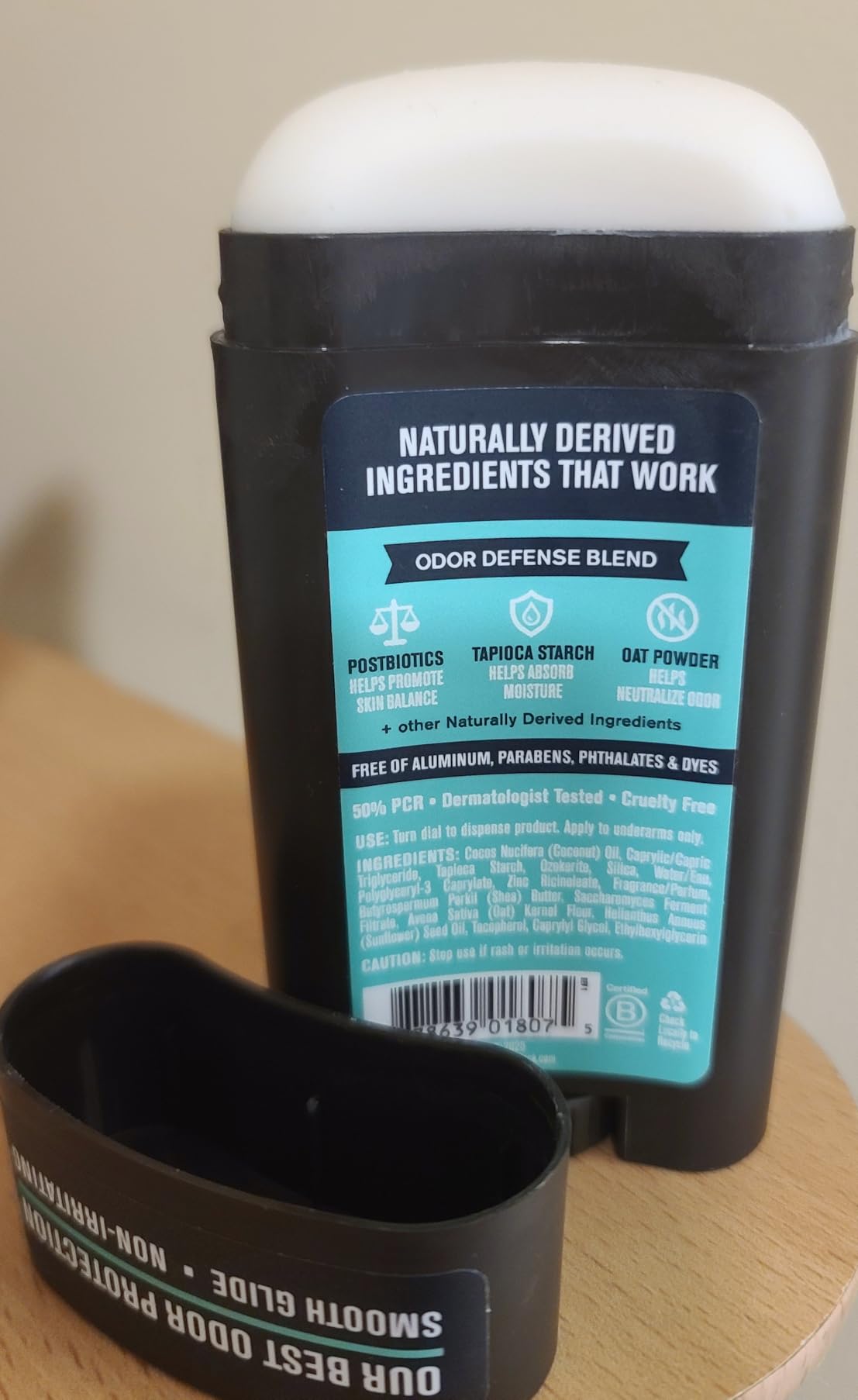 Every Man Jack Men's Pro Deodorant - 48-Hour Odor Defense Blend - Aluminum Free - Contains Postbiotics, Tapioca Starch & Oat Powder - Coastal Surf Scent - 2.6 oz customer photo 2