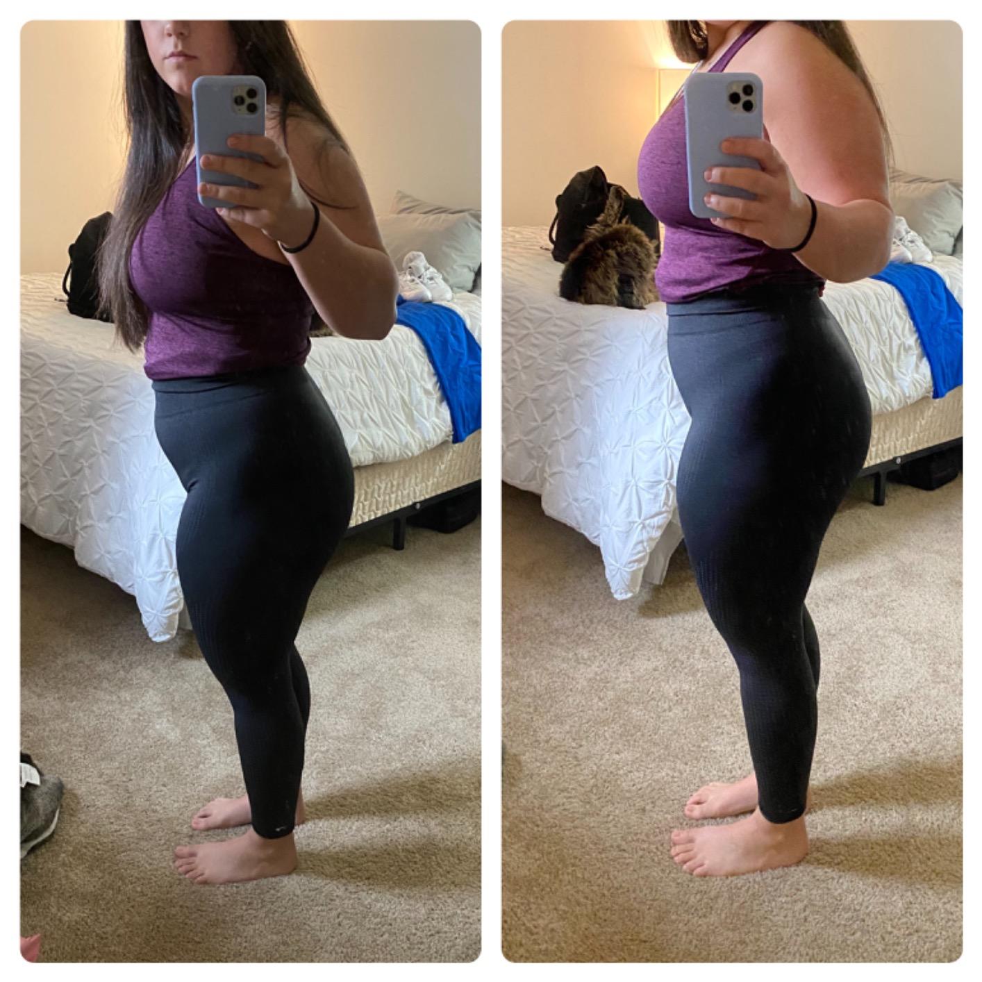 SPANX SPANXshape Everyday Shaping Thong - Core Control Shapewear Underwear - Invisible Under Clothes - Seamless Design customer photo 1